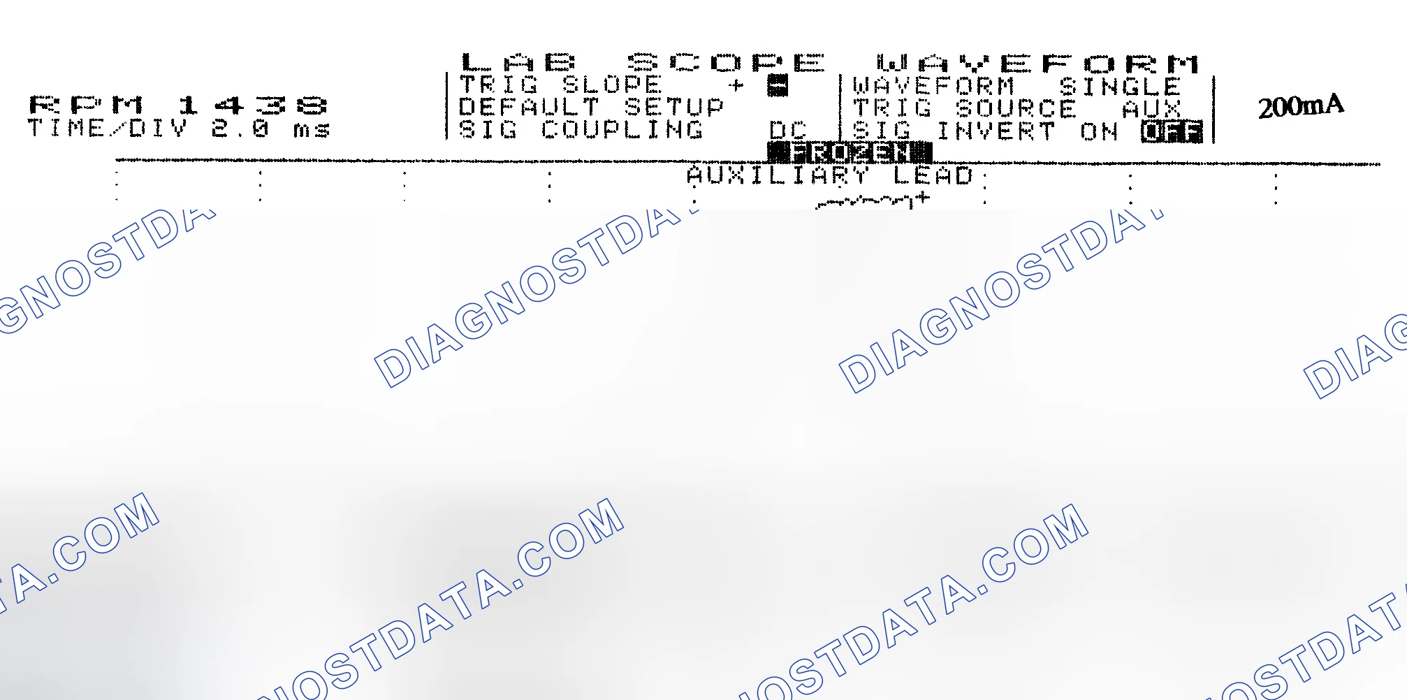 Scheme 15: Single Injector w/Normal Current Flow - Current Pattern