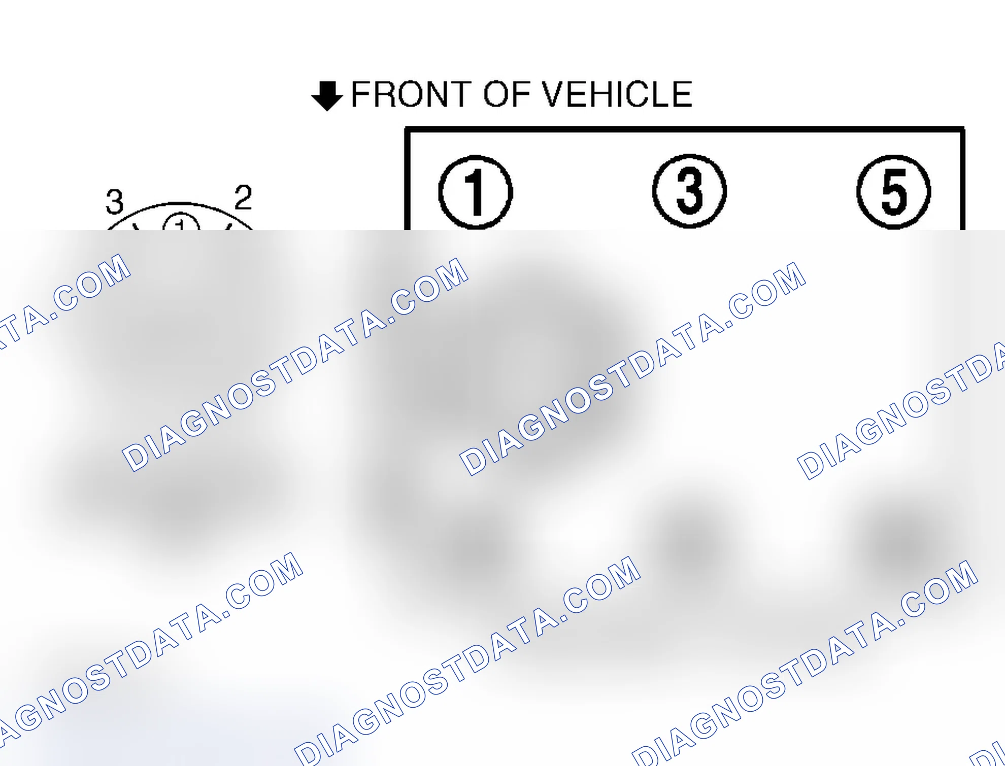 Scheme 3: Firing Order & Distributor Rotation 3.0L V6 (Caravan & Voyager)
