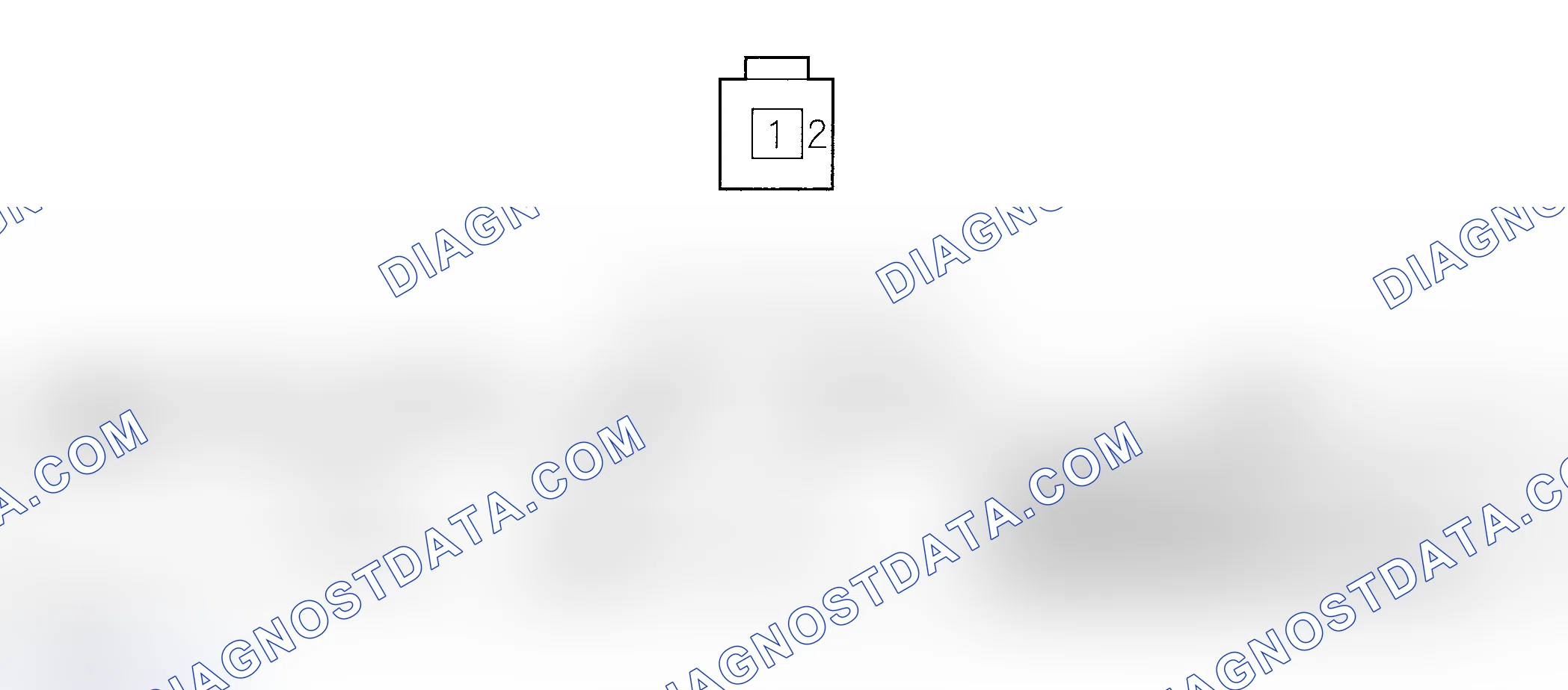 Scheme 19: Navigation Unit Inputs and Outputs for Connector E (2P)