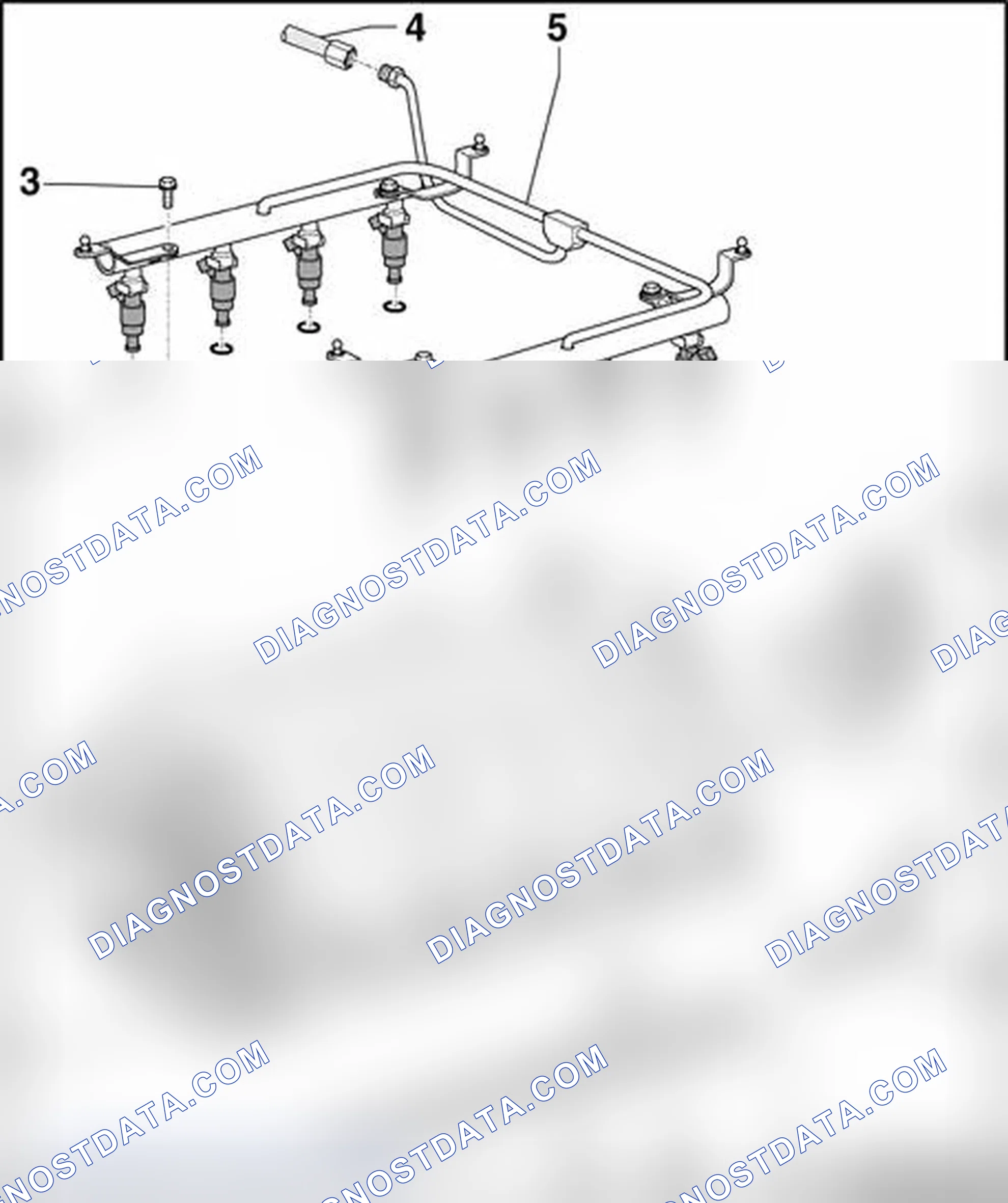 Scheme 547: Intake manifold, component overview