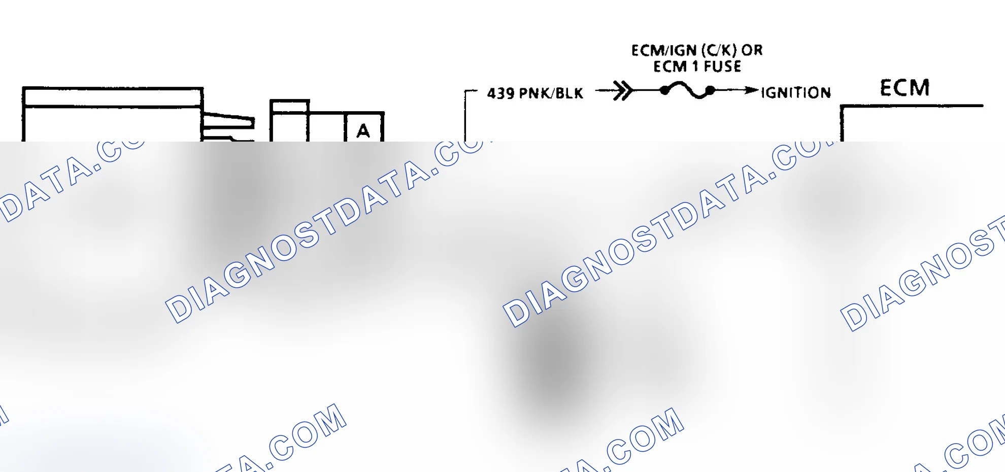 Scheme 53: Code 43 Schematic (All Except 3.1L, 4.3L Turbo & Models W/4L80-E Transmission) Electronic Spark Control