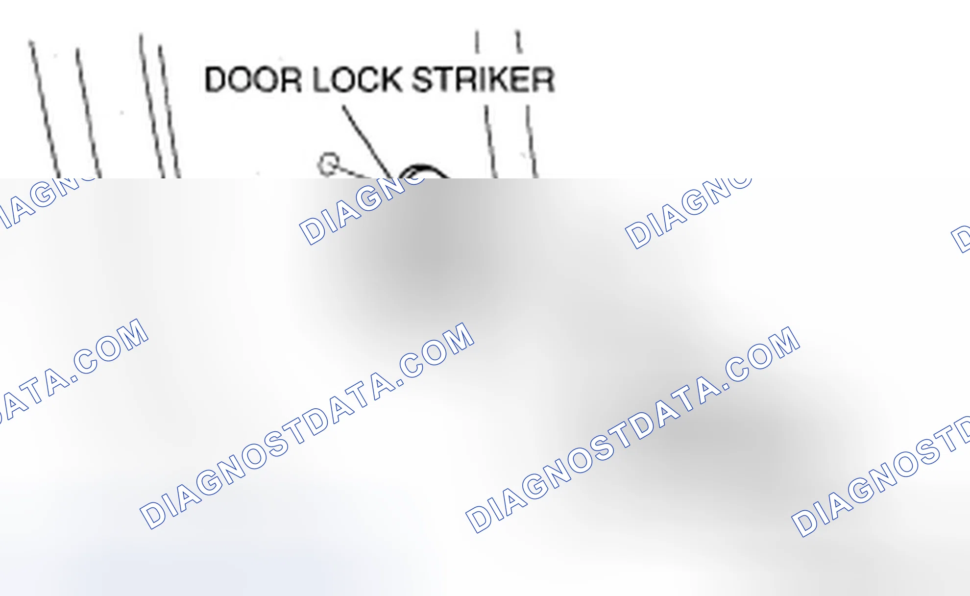 Scheme 30: DOOR LOCK STRIKER REMOVAL/INSTALLATION