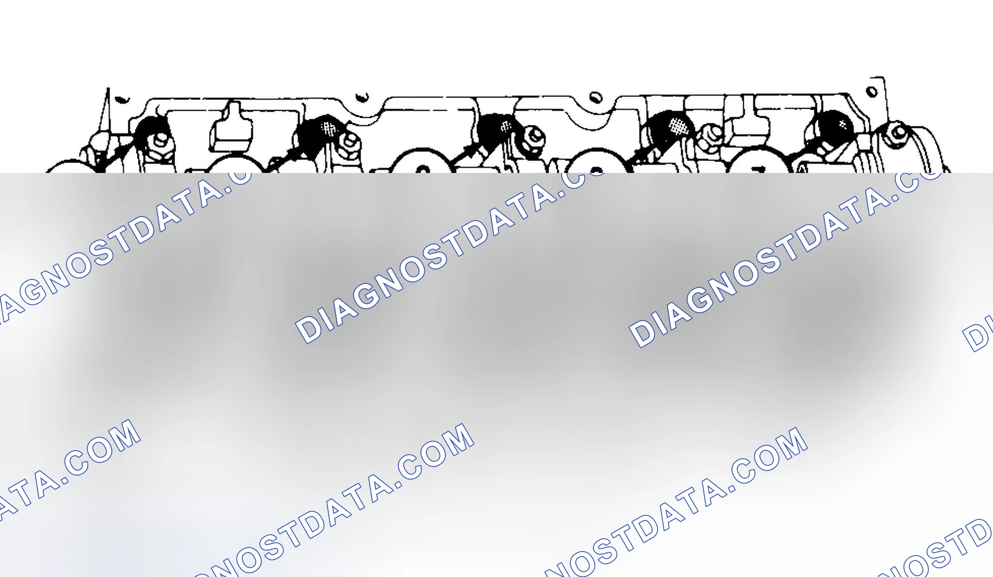 Scheme 7: Typical Cylinder Head Tightening or Loosening Sequence