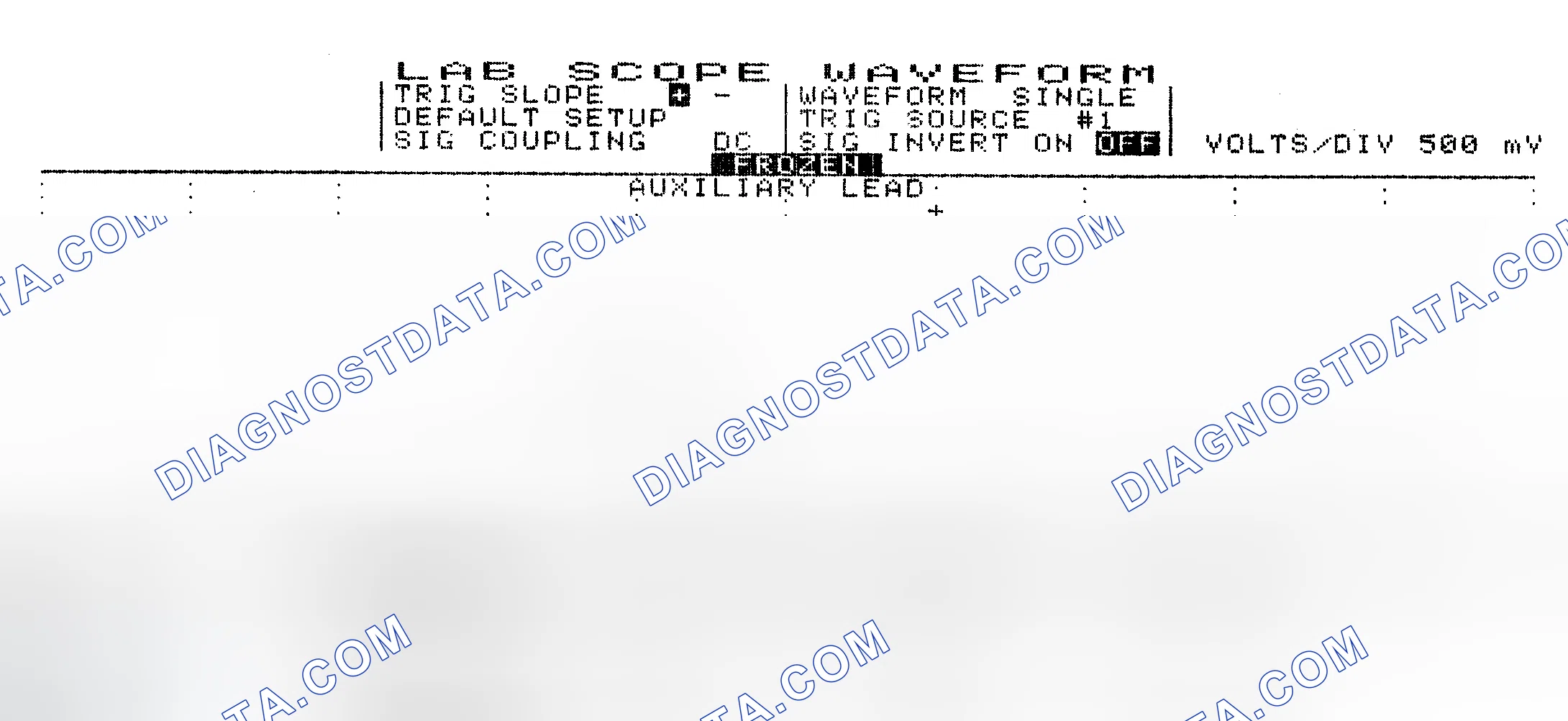 Scheme 10: Single Injector w/Excessive Current Flow - Current Pattern