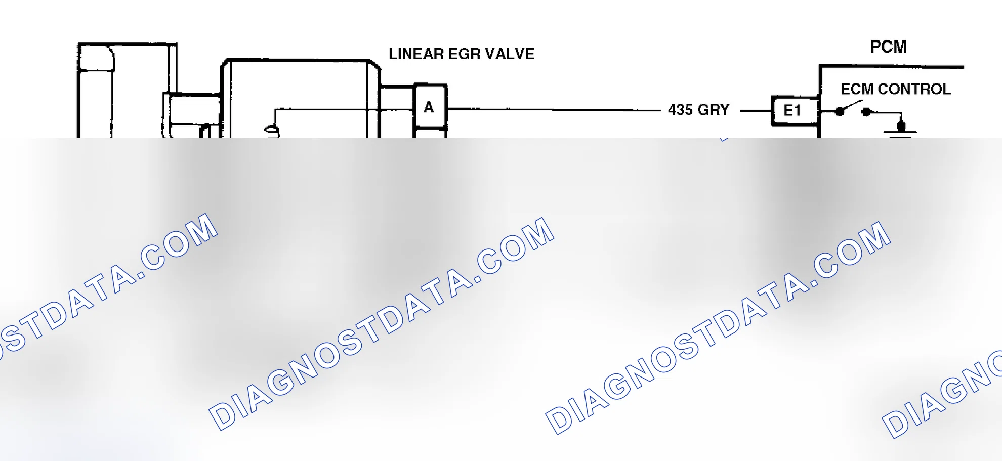 Scheme 37: Code 32 Schematic ("P" Series 4.3L) EGR Ckt. Error Using Manifold Vac., 2-Terminal Sol. & Back Press. EGR