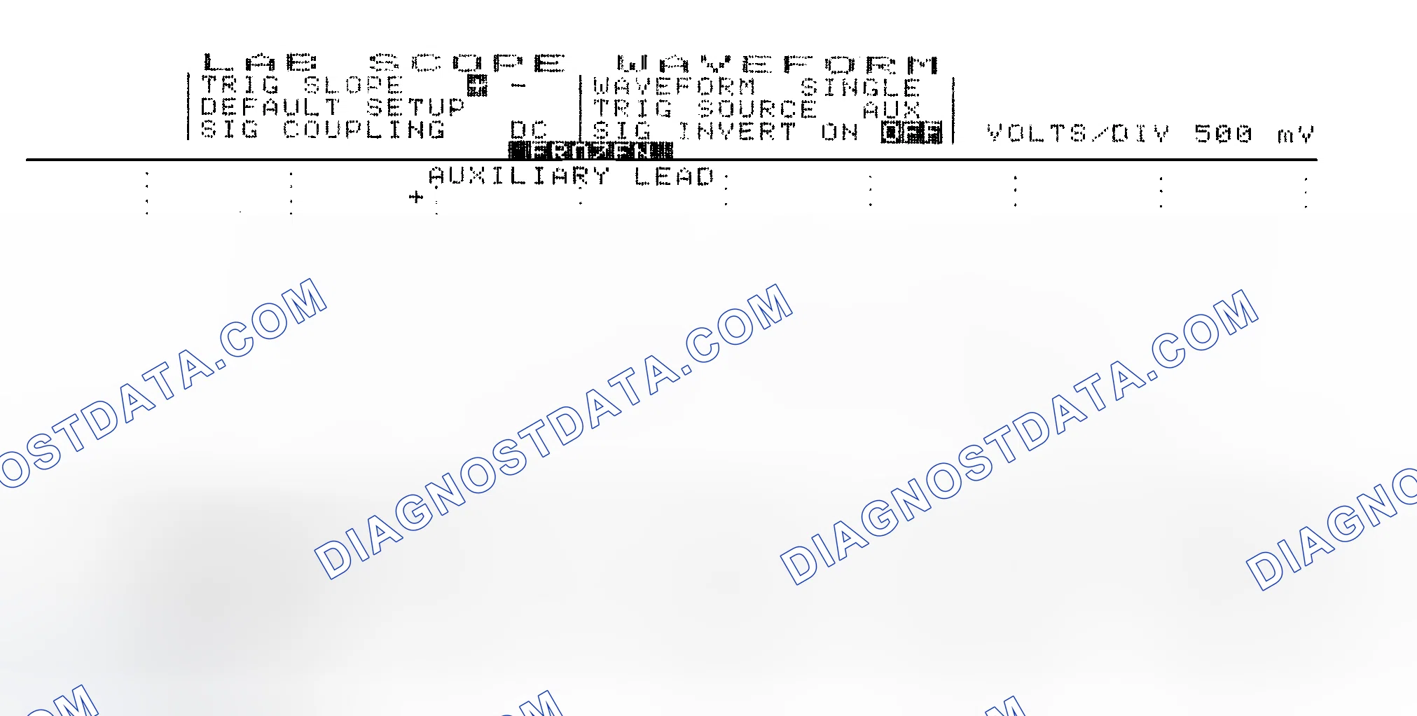 Scheme 14: Single Injector w/Excessive Current Flow - Current Pattern