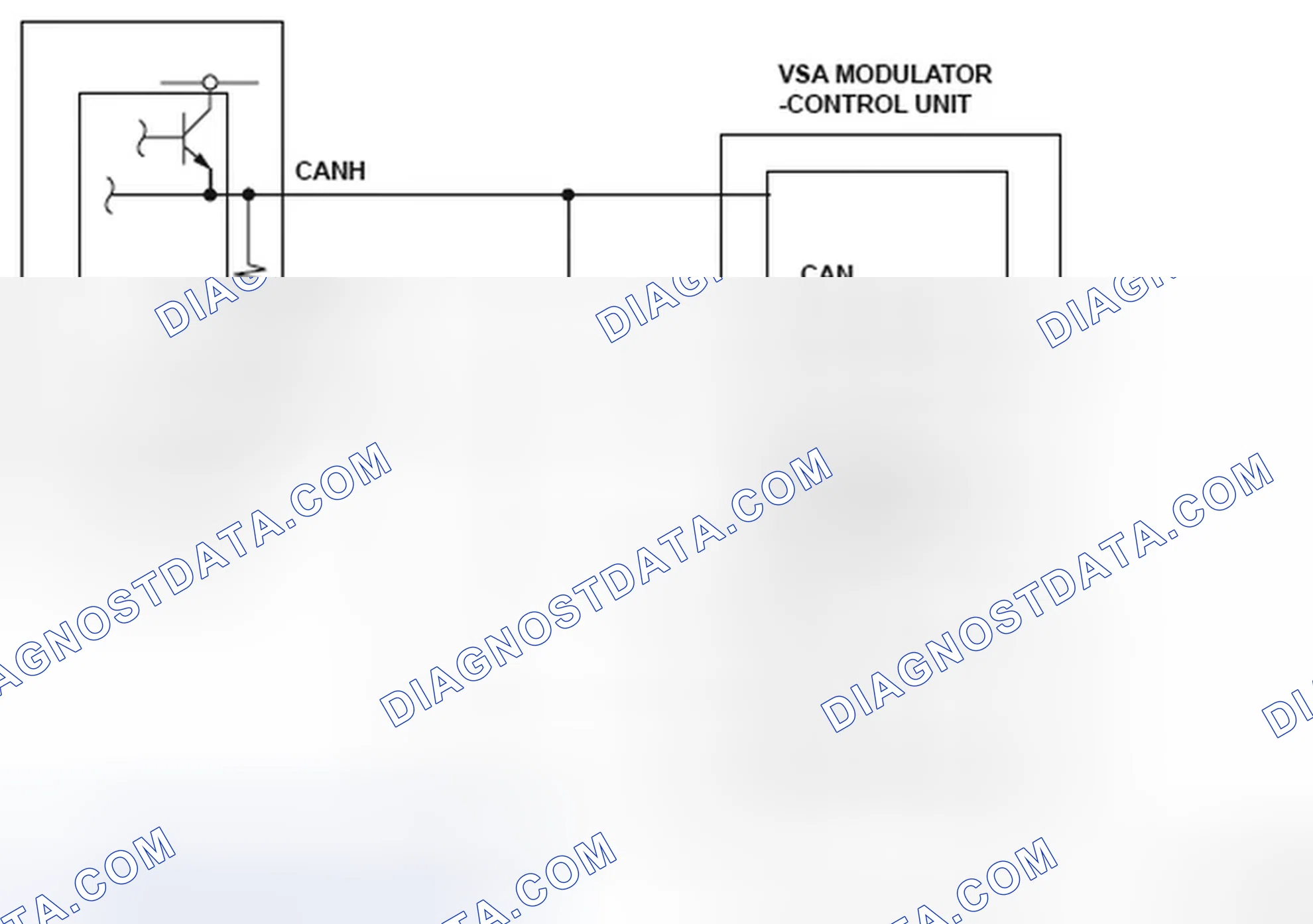 Scheme 165: F-CAN Malfunction (BUS-OFF) - Circuit Diagram