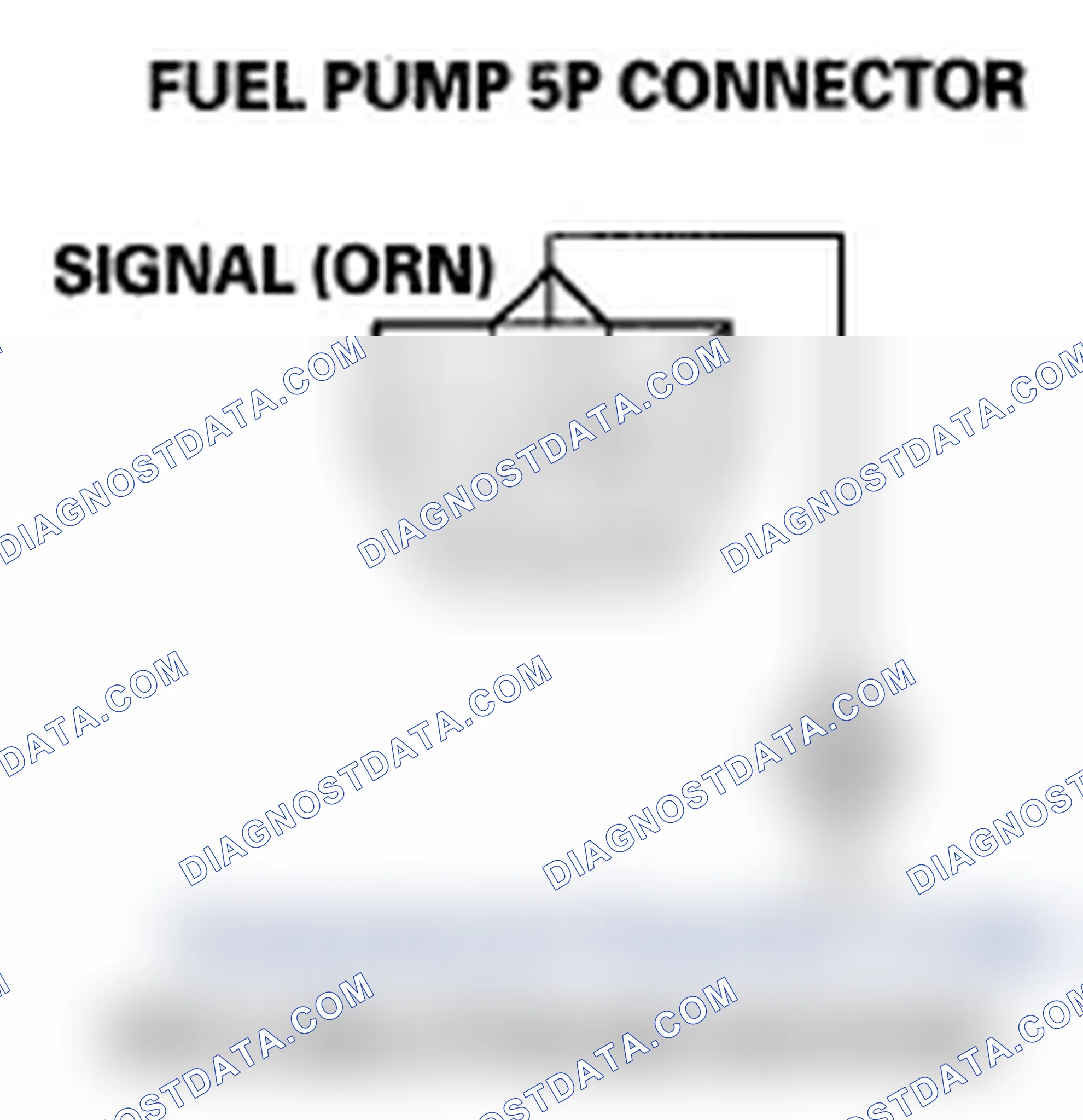 Scheme 3: DTC P0462: Fuel Level Sensor (Fuel Gauge Sending Unit) Circuit Low Voltage