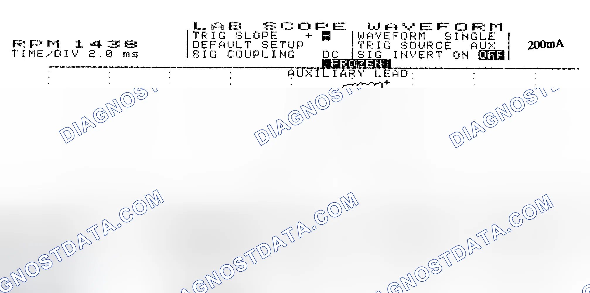 Scheme 15: Single Injector w/Normal Current Flow - Current Pattern