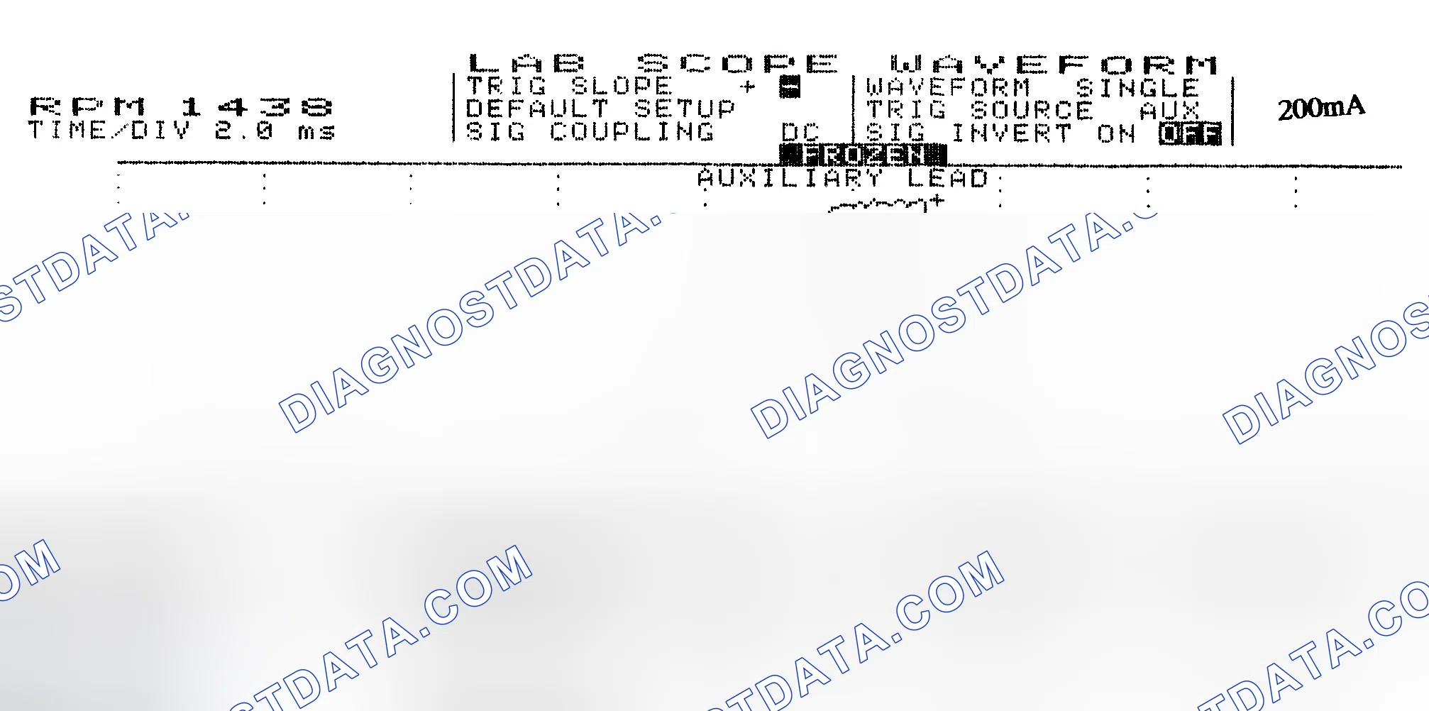 Scheme 15: Single Injector w/Normal Current Flow - Current Pattern