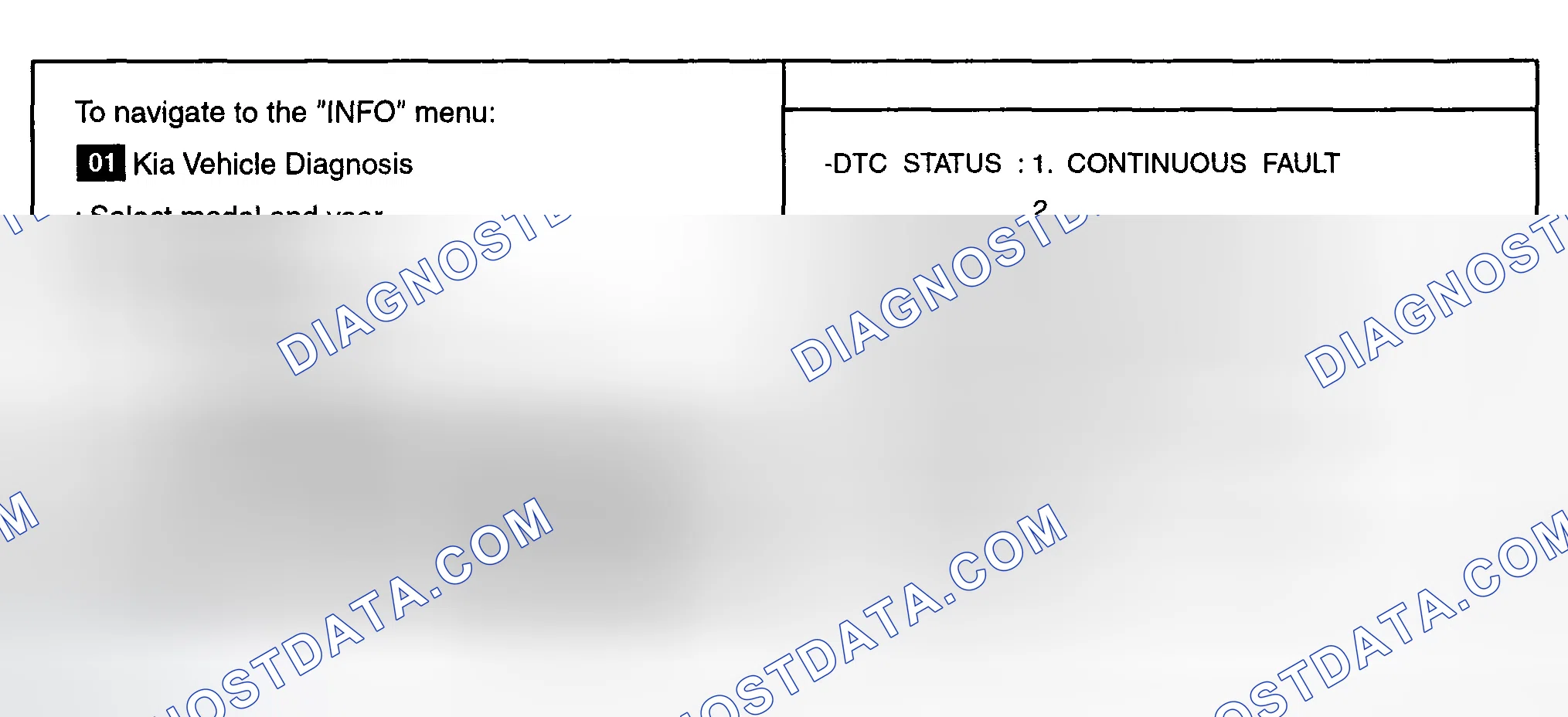 Scheme 236: MONITOR DTC STATUS