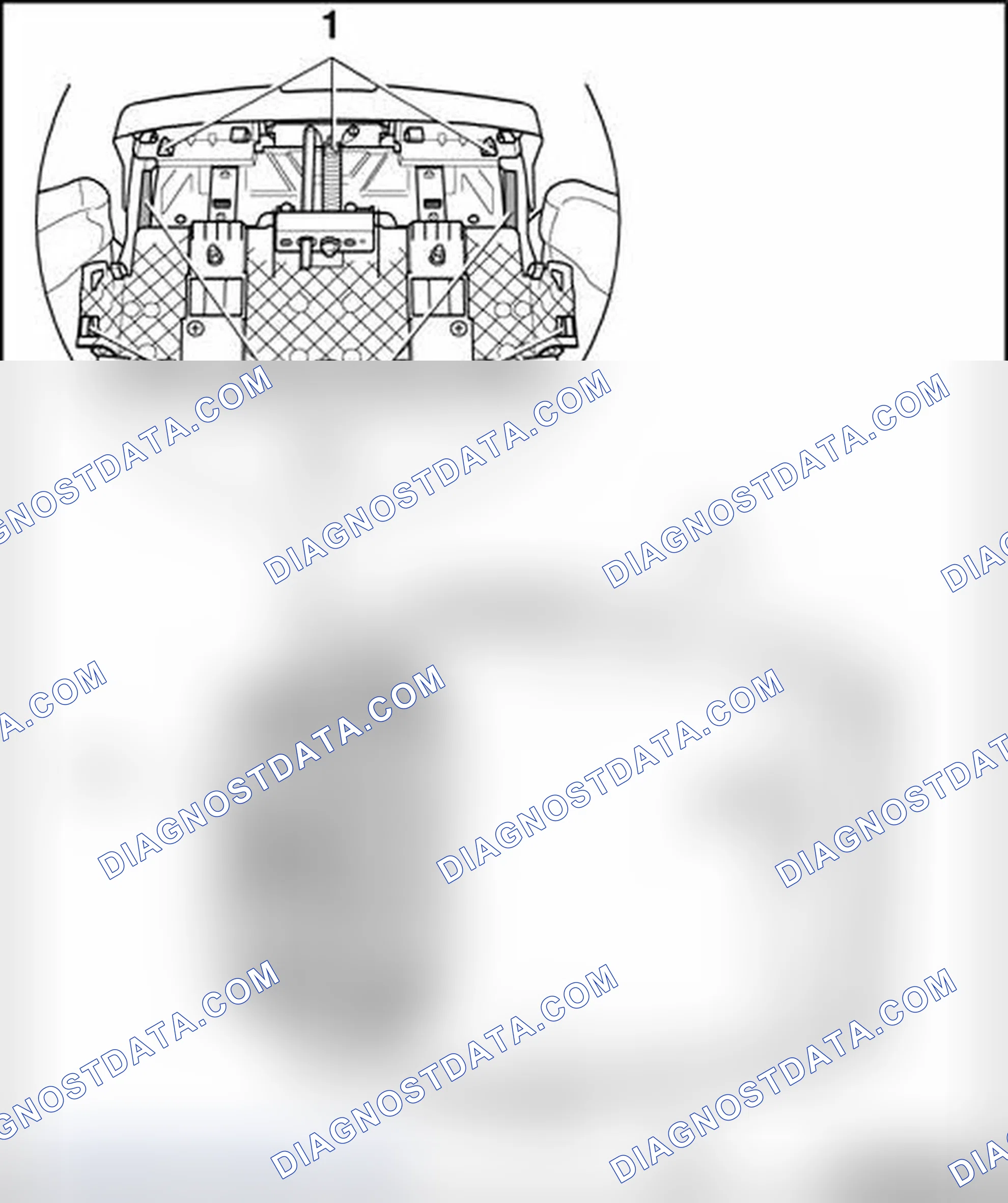 Scheme 301: Detaching seat cushion extension from cover and padding