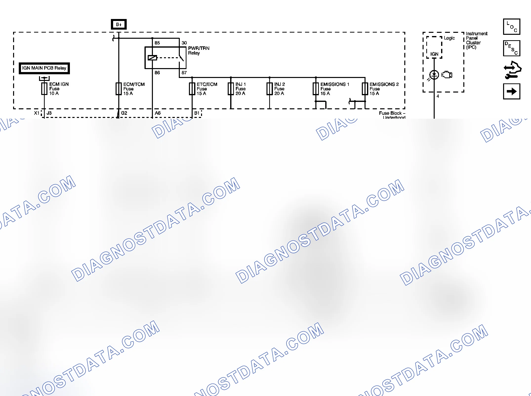 Scheme 117: Engine Controls Wiring Schematics