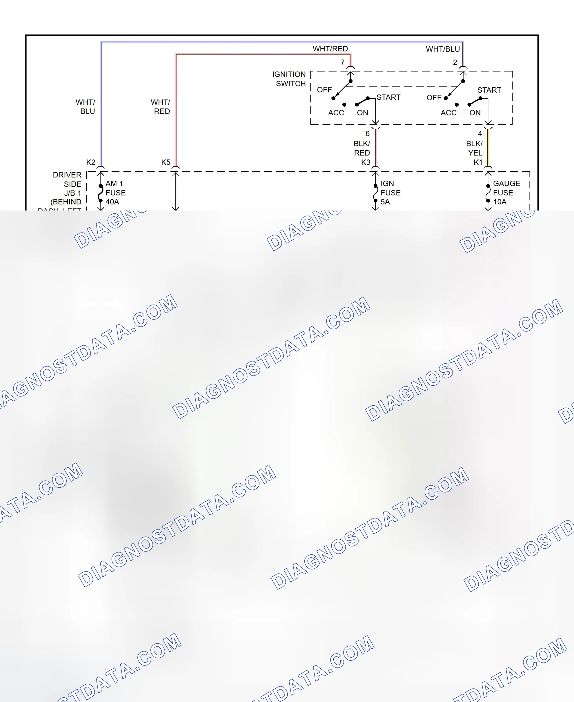 Scheme 14: Charging System Wiring Diagram (Sienna)