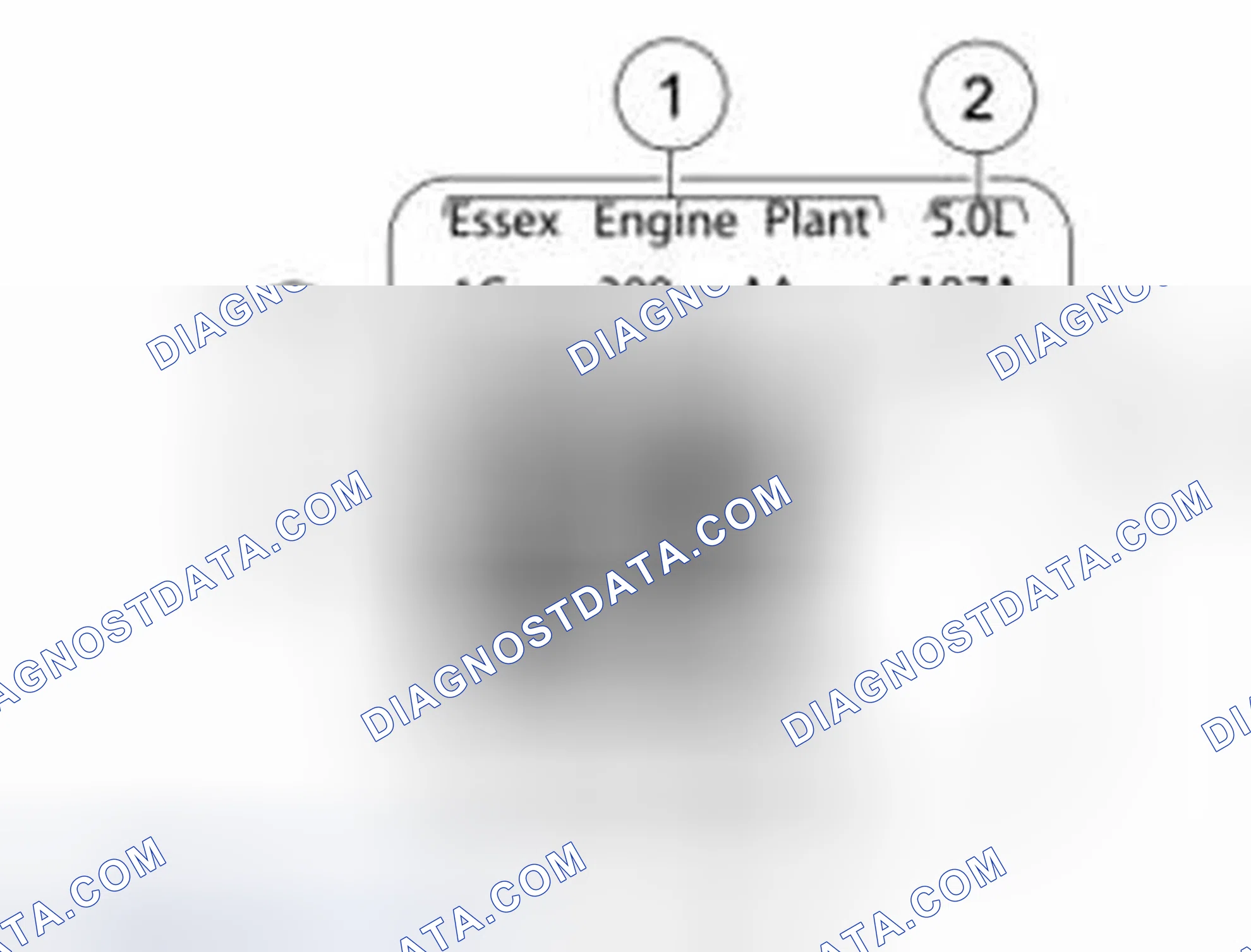 Scheme 1550: Engine Code Information Label