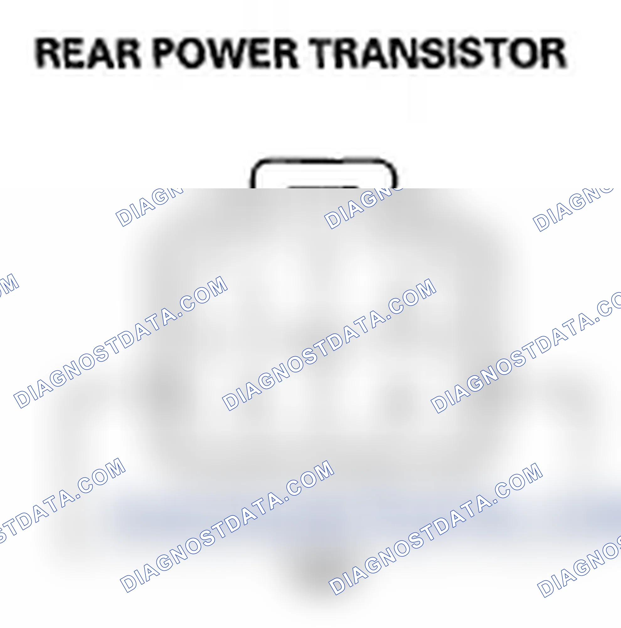Scheme 240: Rear Power Transistor Test