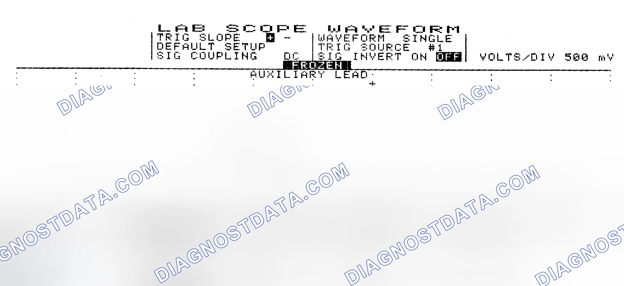 Scheme 10: Single Injector w/Excessive Current Flow - Current Pattern