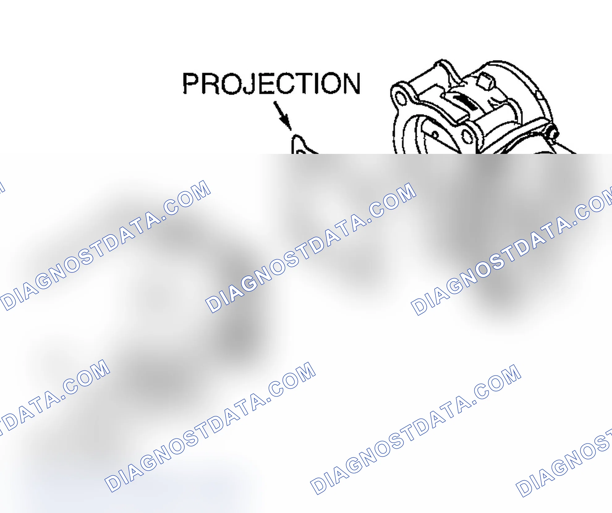 Scheme 636: >> C << THROTTLE BODY GASKET INSTALLATION