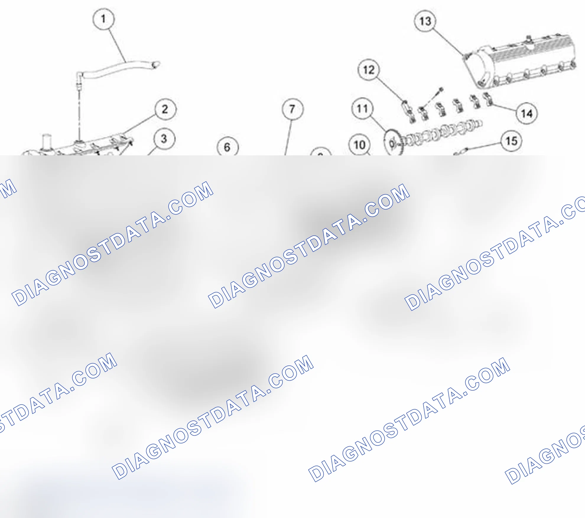 Scheme 661: 5.4L (2V) Engine - Upper End