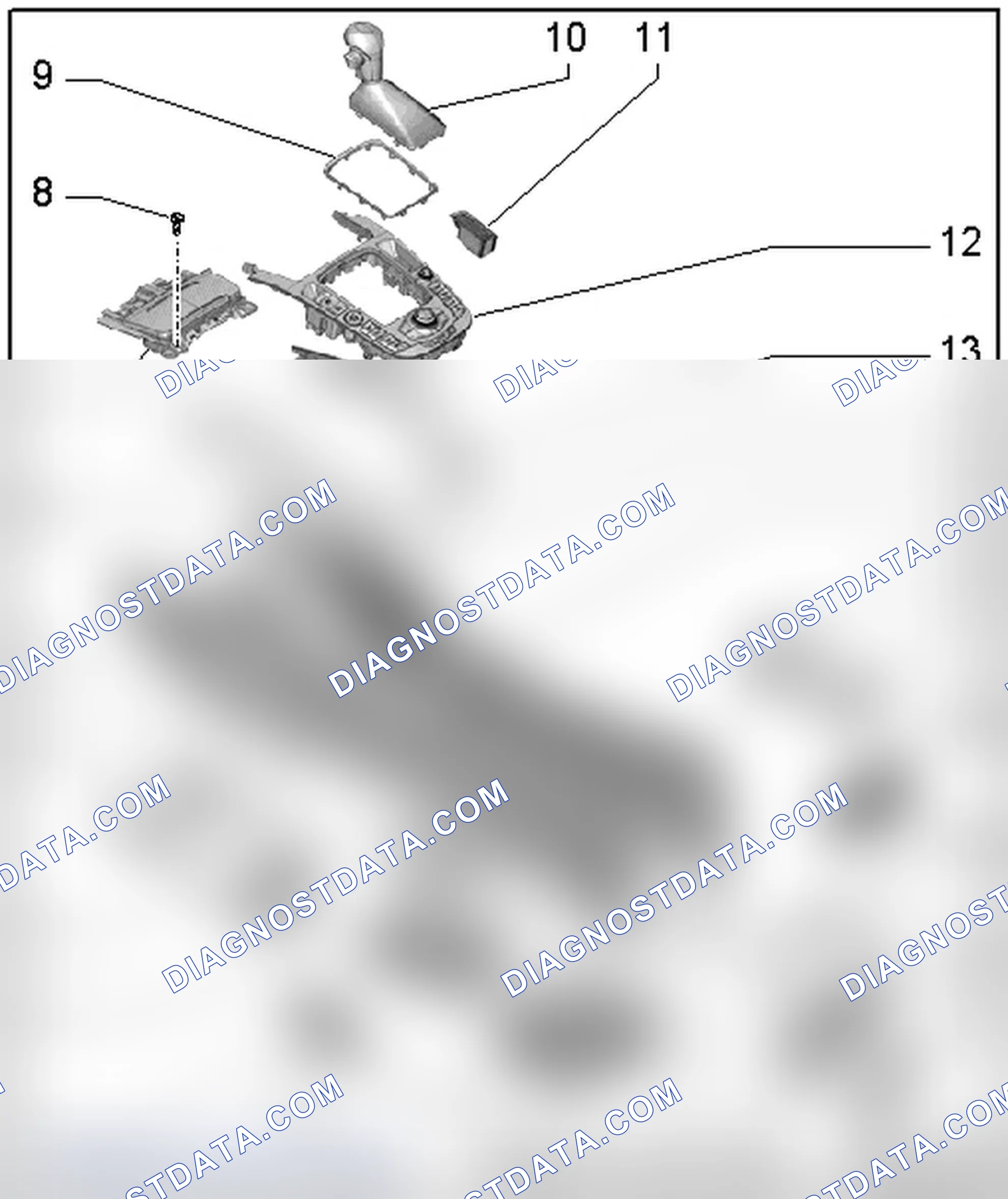 Scheme 361: CENTER CONSOLE OVERVIEW