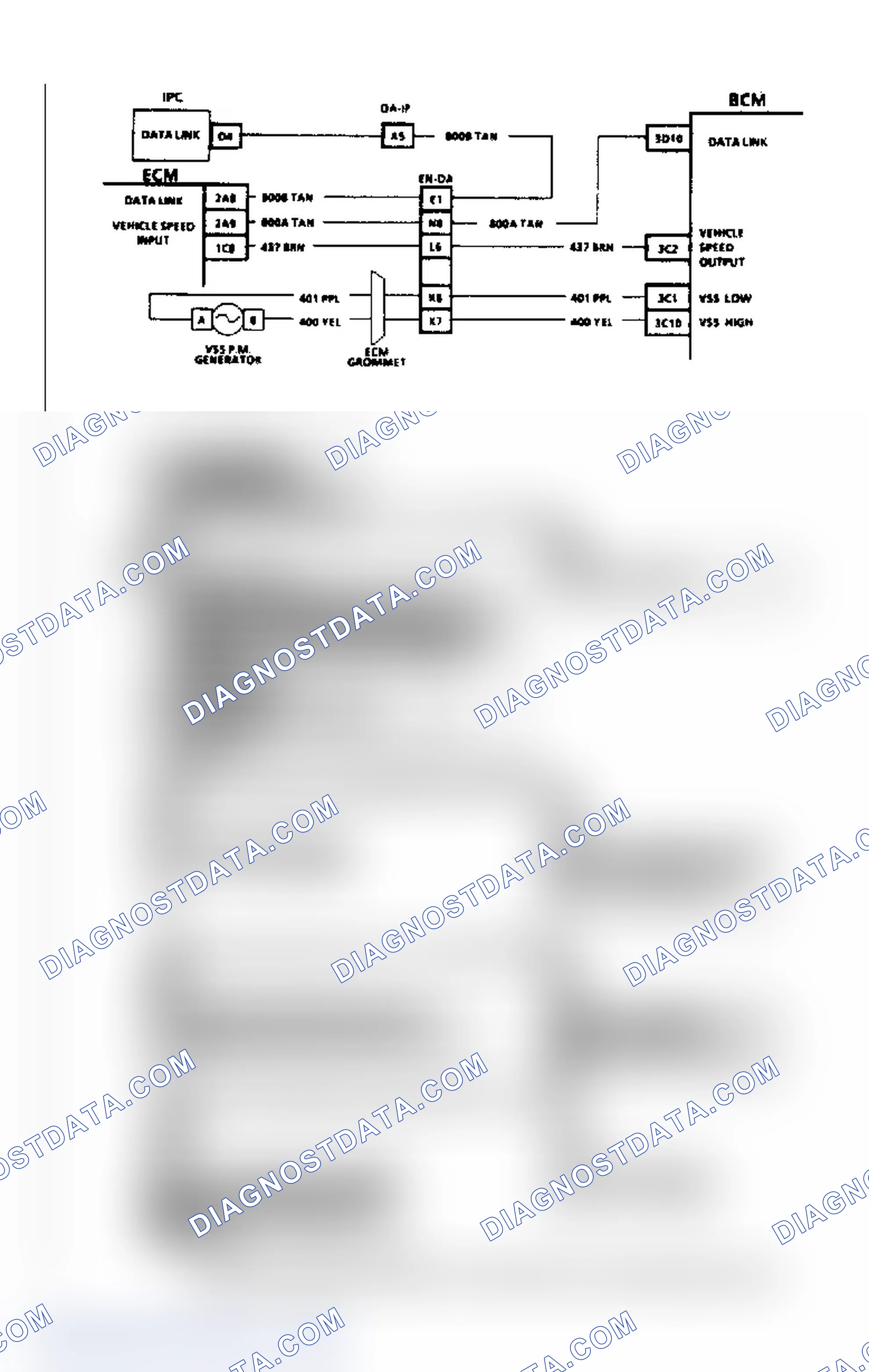 Scheme 208: Code E024 Chart (Reatta, Riviera & Toronado)