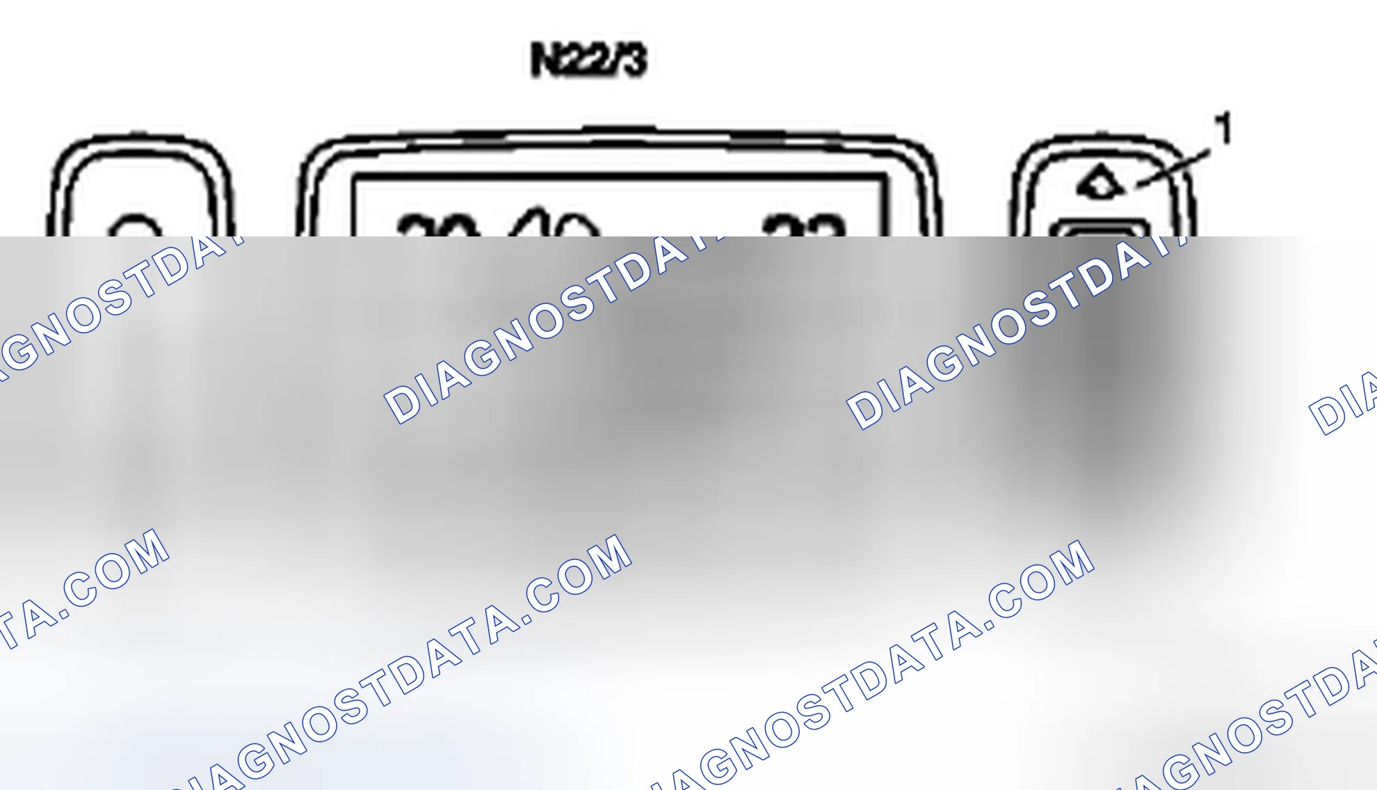 Scheme 49: Identifying Rear A/C Pushbutton Control Module And Air Distribution Controller