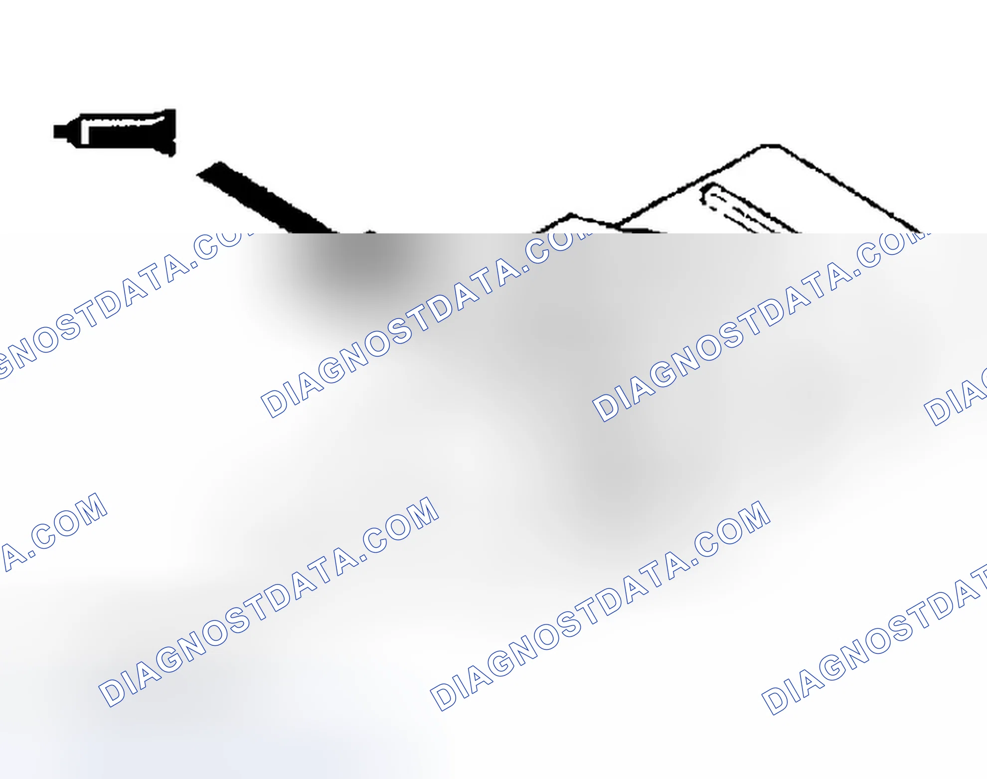 Scheme 385: >>F<< SEALANT APPLICATION TO ENGINE COOLANT TEMPERATURE SENSOR