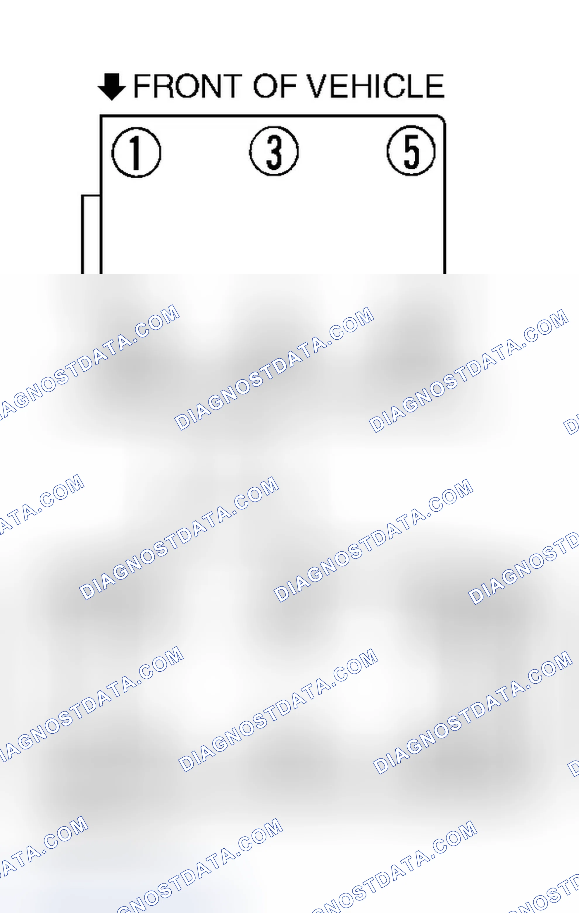 Scheme 10: Firing Order & Coil Pack (626 2.5L)