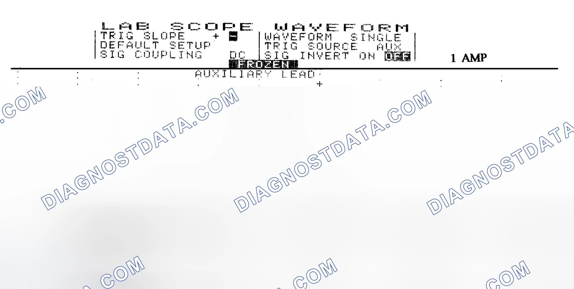 Scheme 20: Single Injector w/Normal Current Flow - Current Pattern
