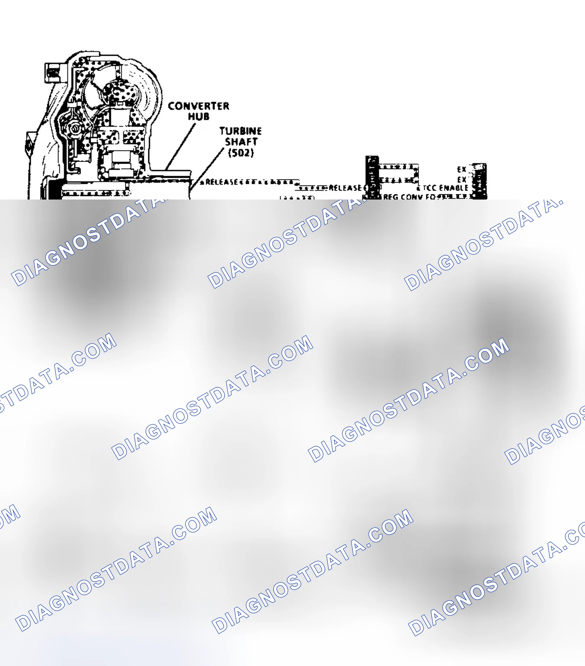 Scheme 287: Code 39 Schematic (Gasoline) TCC Stuck Off