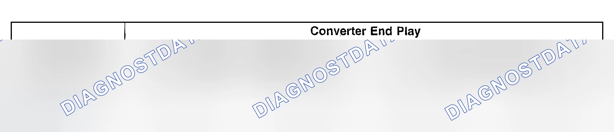 Scheme 59: TORQUE CONVERTER END PLAY