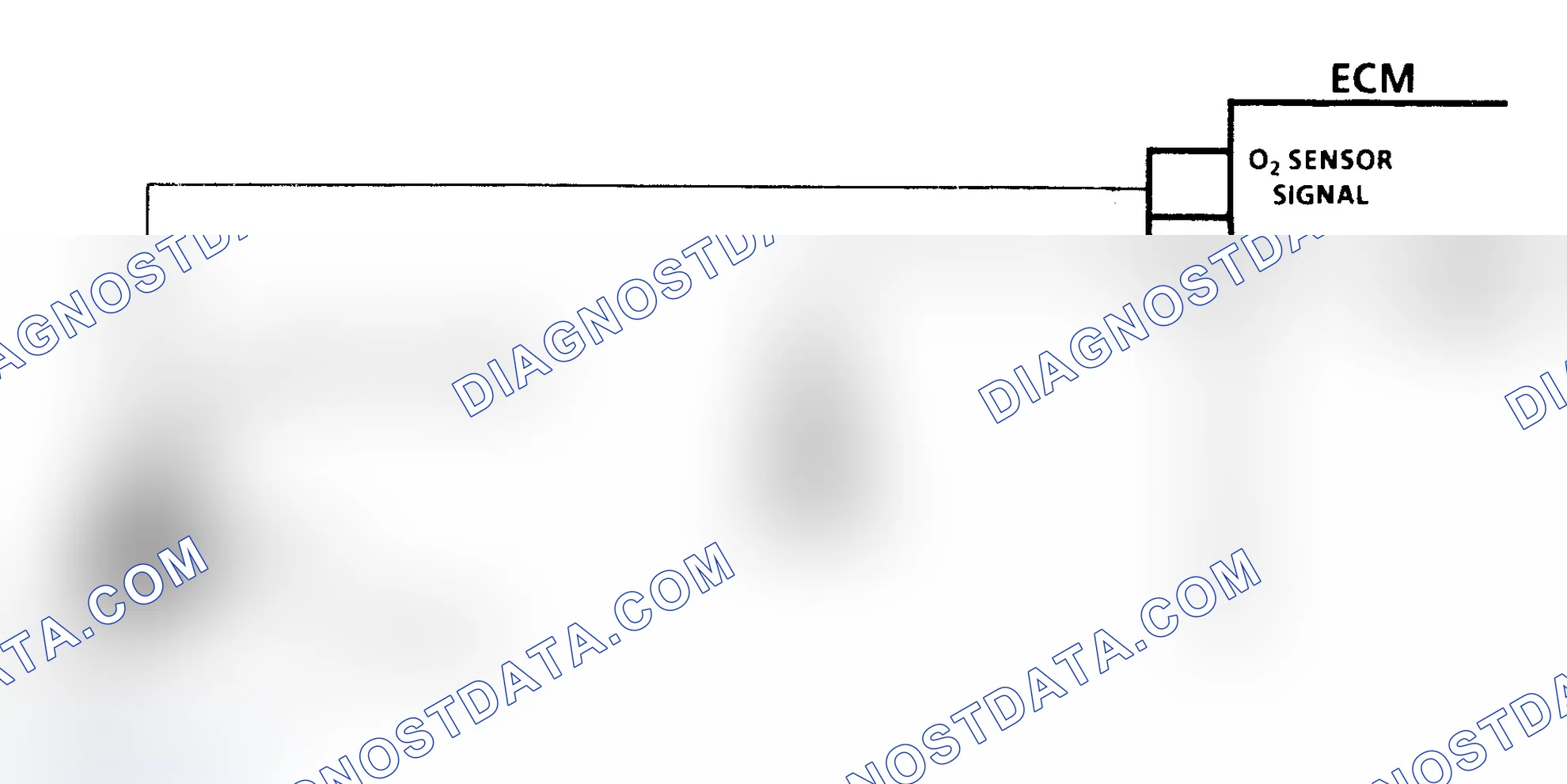 Scheme 184: Code 13, Schematic, Open Oxygen Sensor Circuit