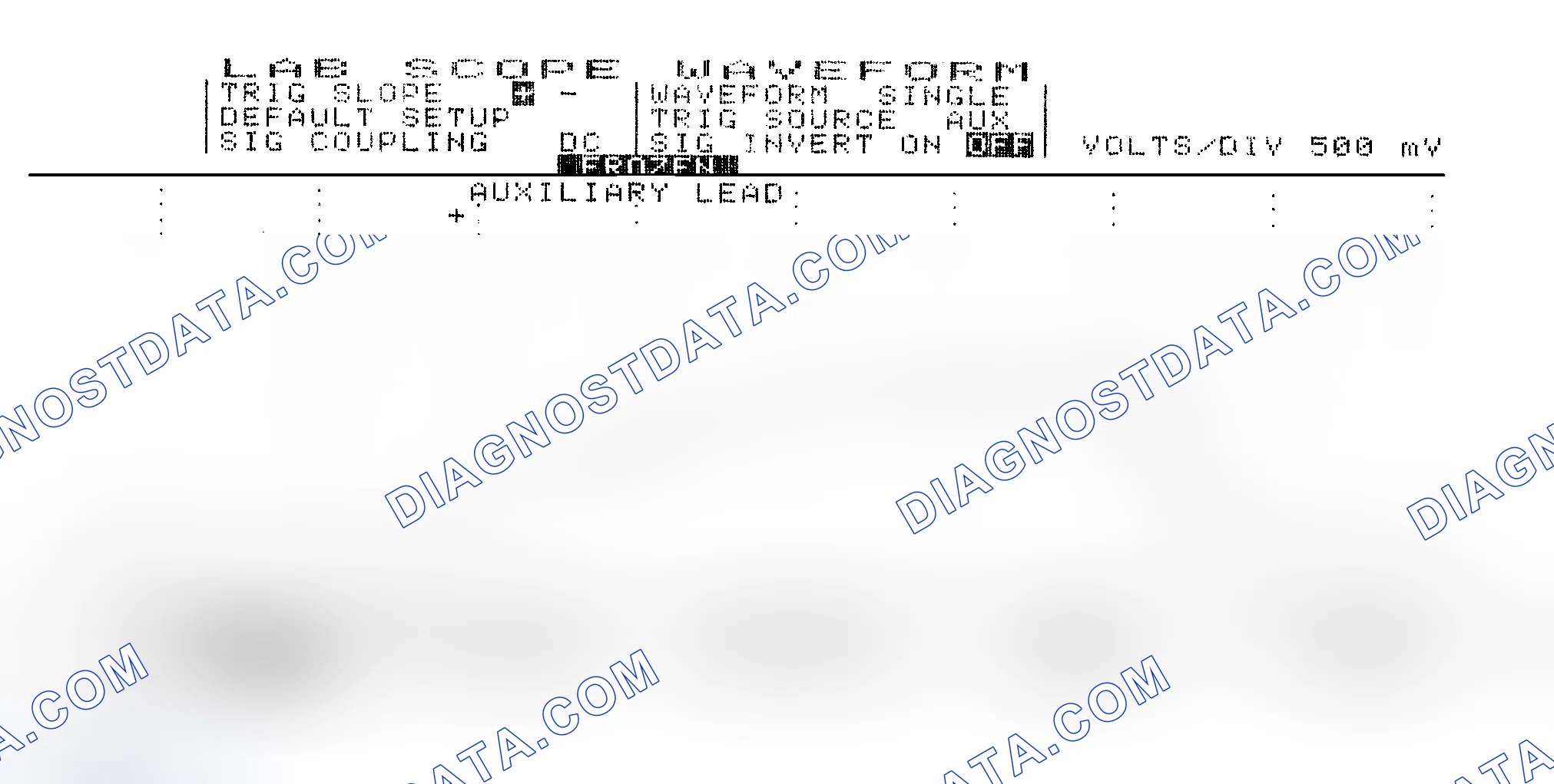 Scheme 14: Single Injector w/Excessive Current Flow - Current Pattern