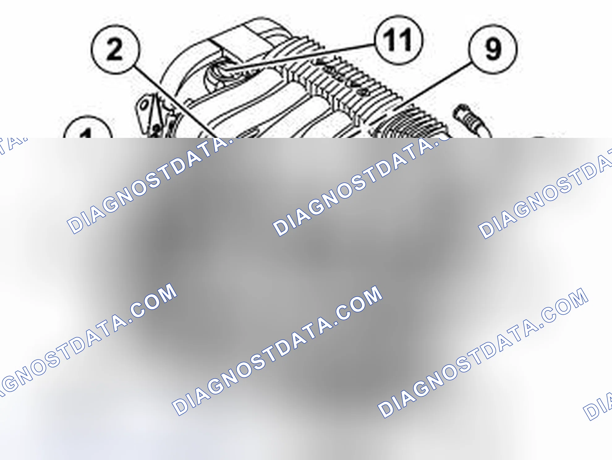 Scheme 230: INSTALLING PARTS ON ENGINE BLOCK