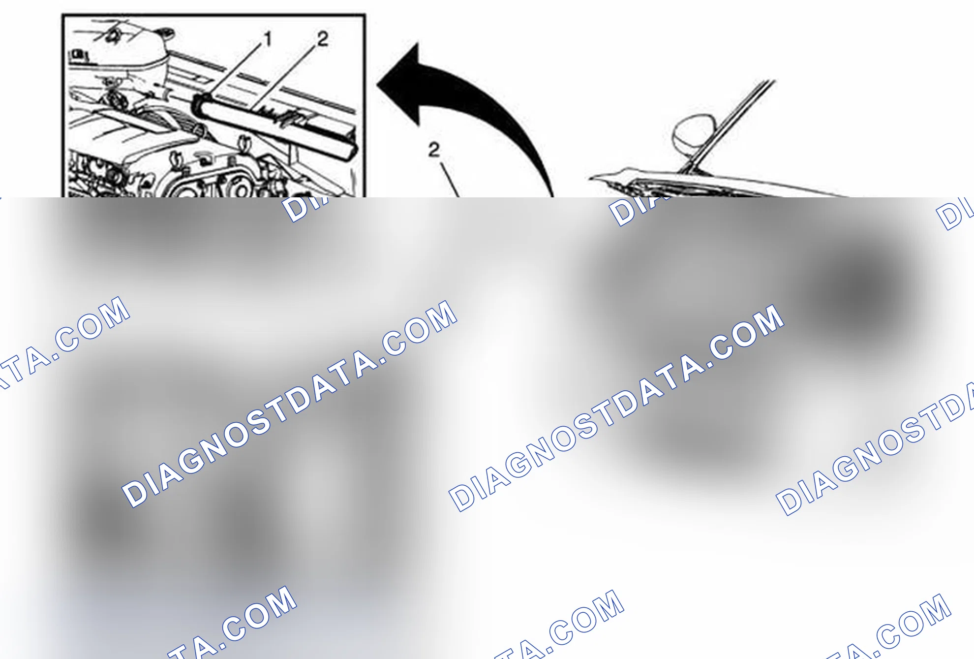 Scheme 23: Radiator Surge Tank Outlet Hose Replacement (LUV)