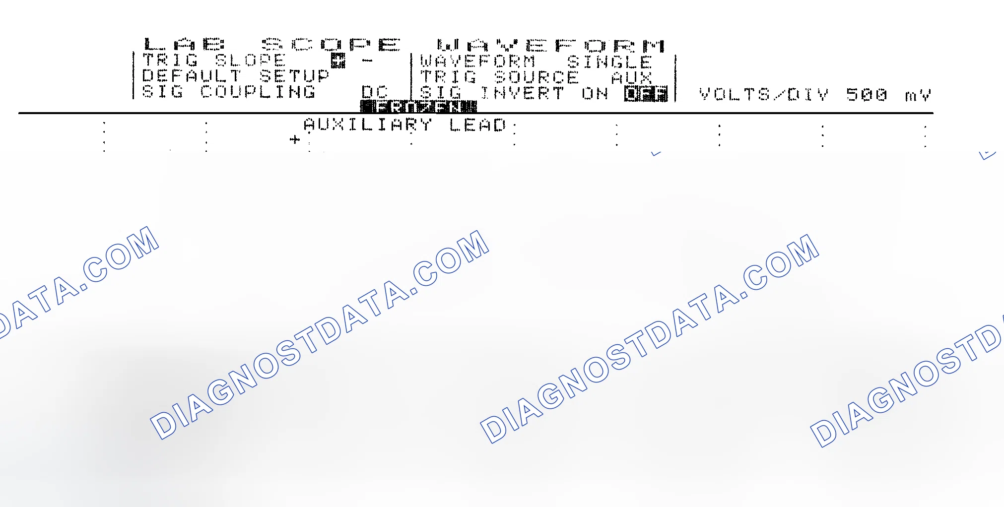 Scheme 14: Single Injector w/Excessive Current Flow - Current Pattern