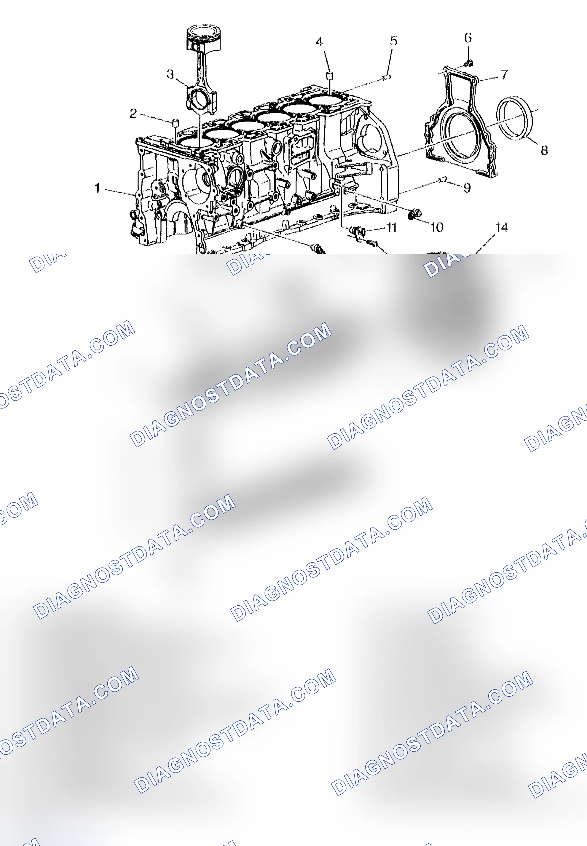 Scheme 811: Lower Engine Components