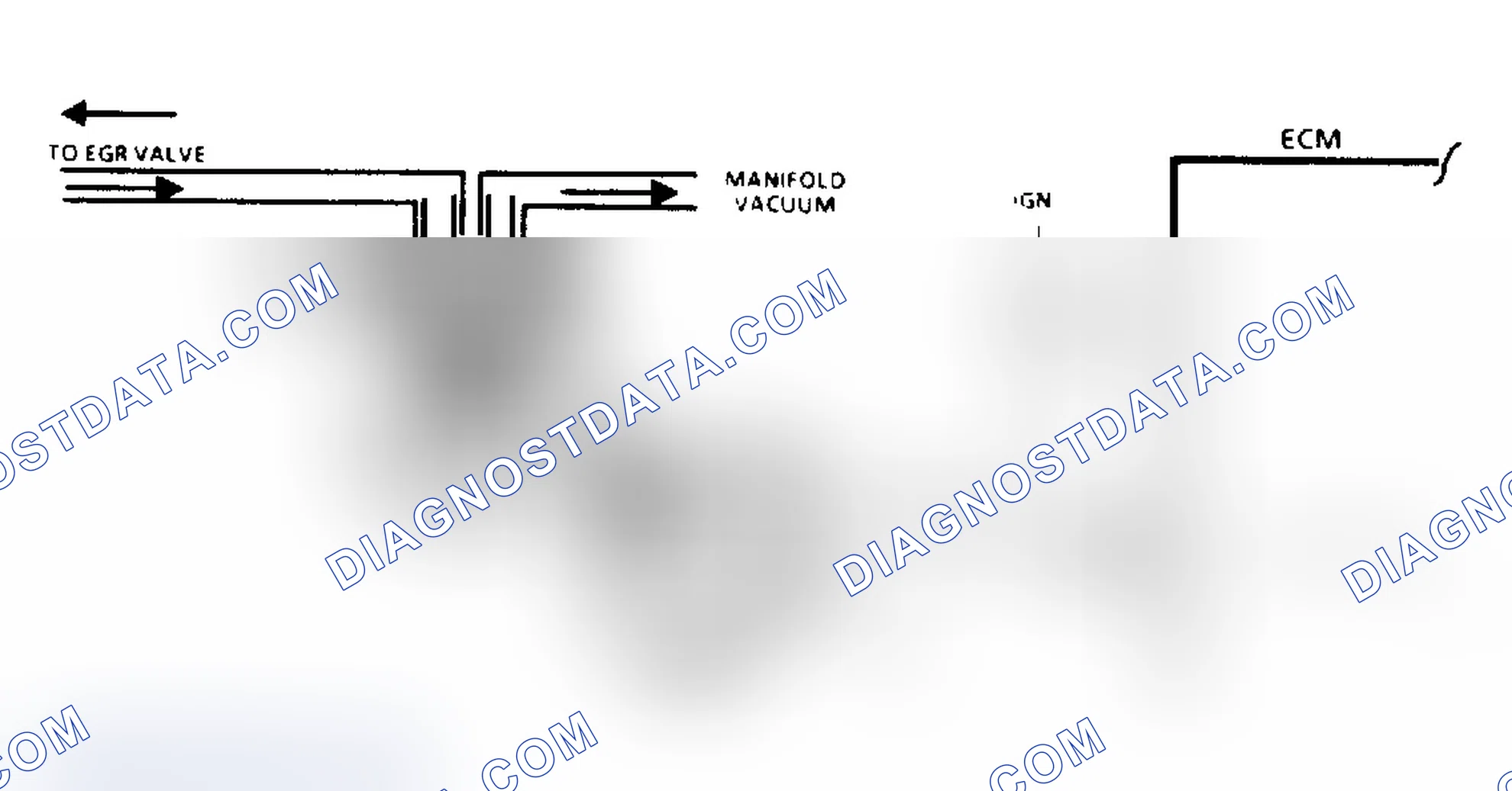 Scheme 126: EGR System Check Schematic (2.8/4.3L "S/T" & 5.7/7.4L Over 8500 GVW)