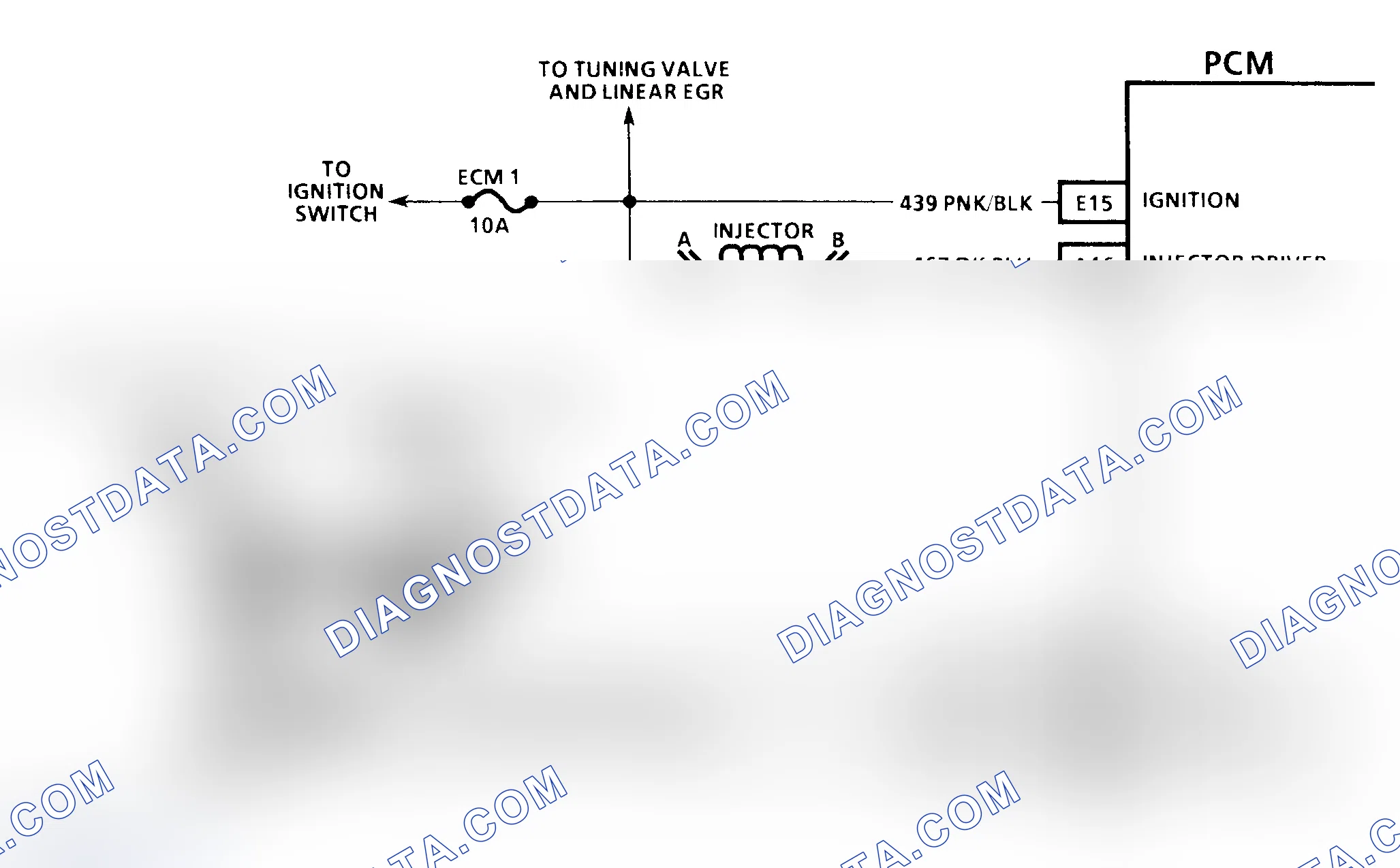 Scheme 296: CODE 42, Schematic, Elec. Spark Timing (W/ 4L60E Trans & CPI)