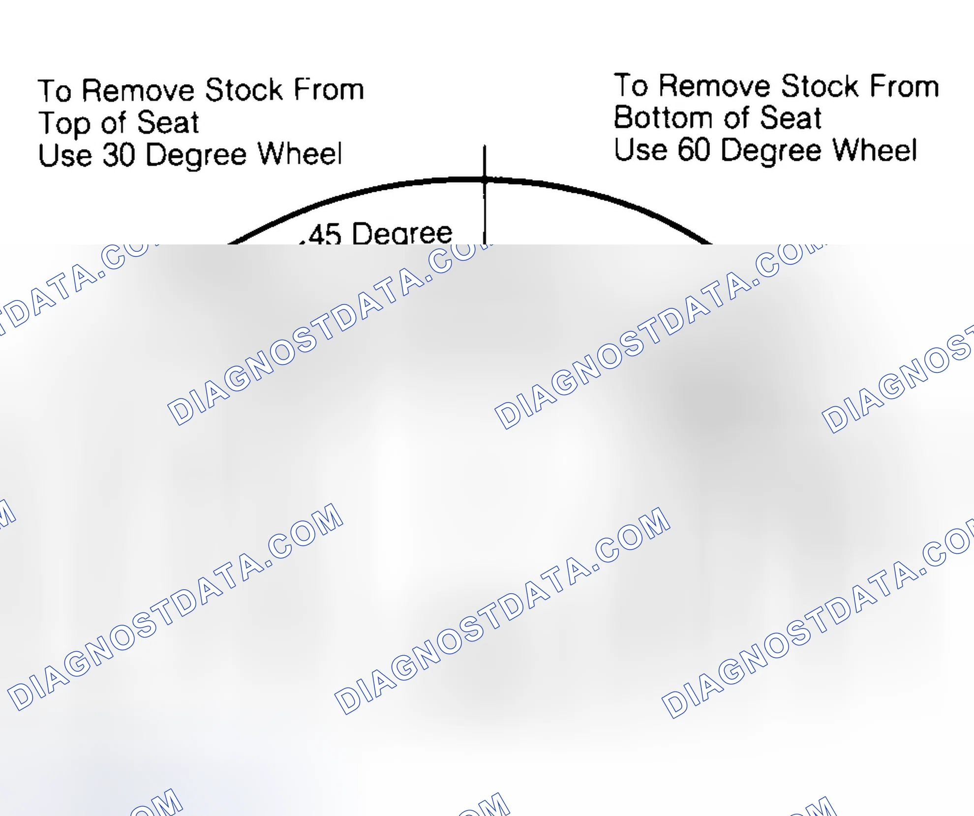 Scheme 19: Adjusting Valve Seat Width