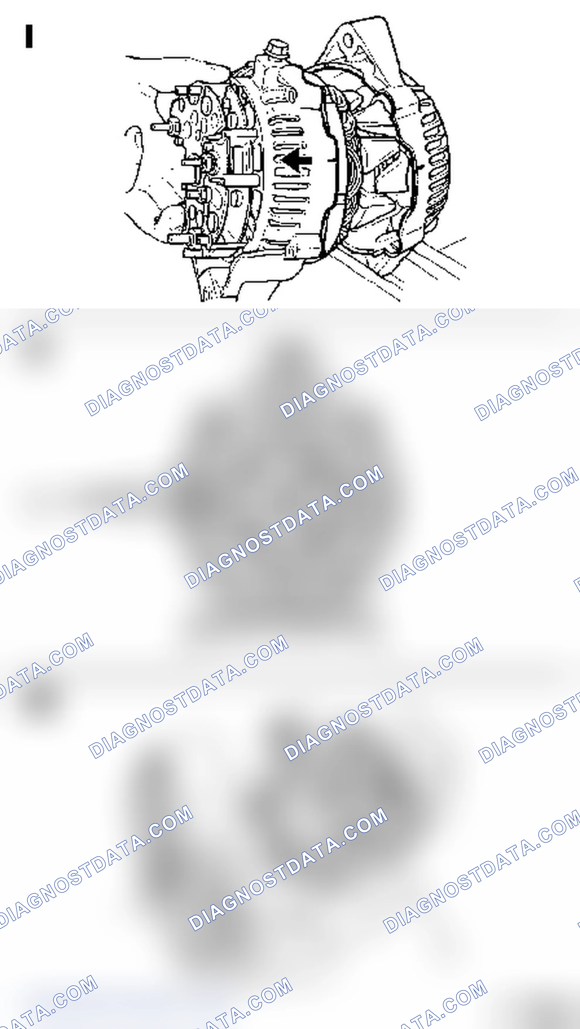 Compact Alternator, Disassemble (Bosch) (Bosch)