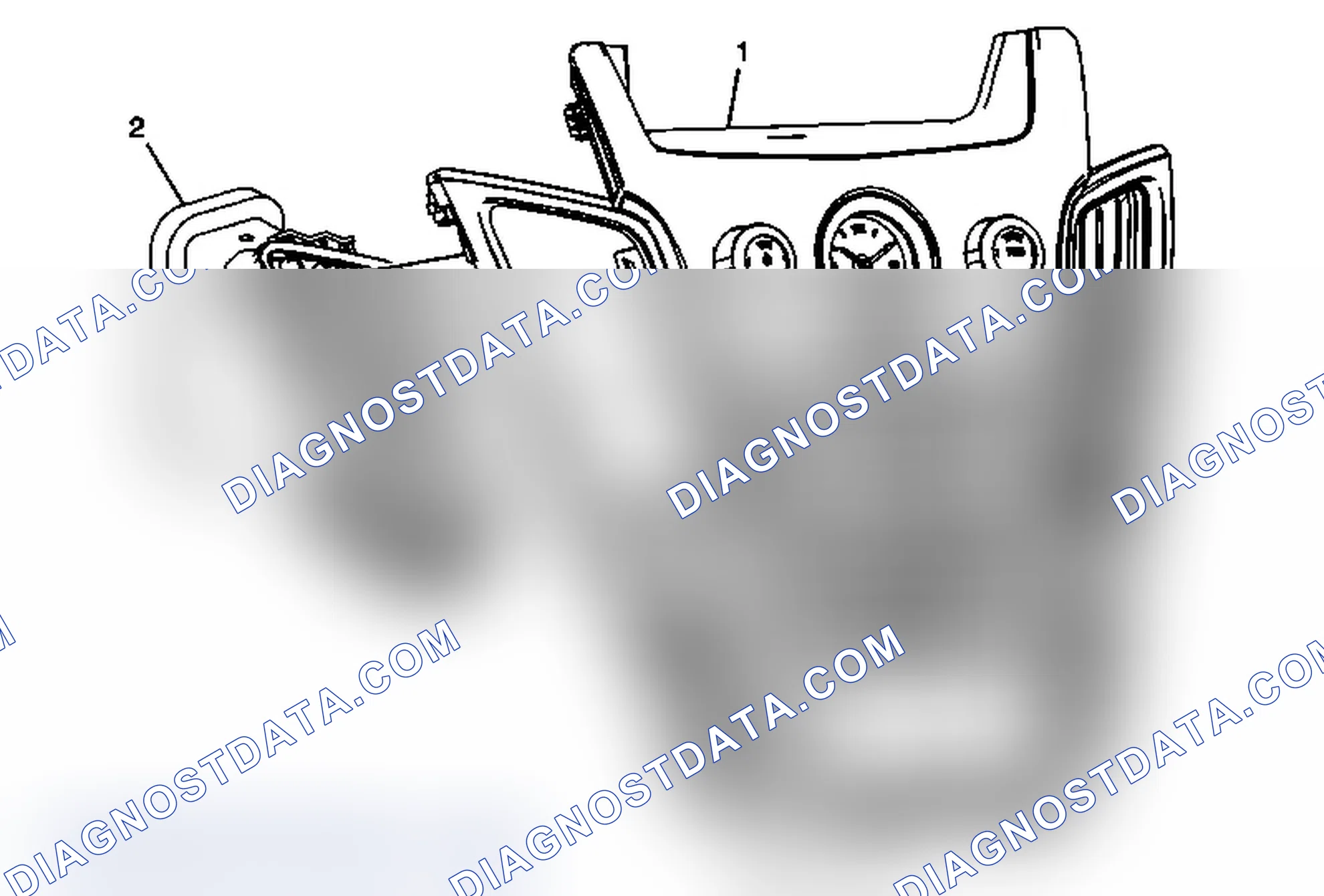 Scheme 23: Instrument Panel Center Air Outlet Deflector Replacement