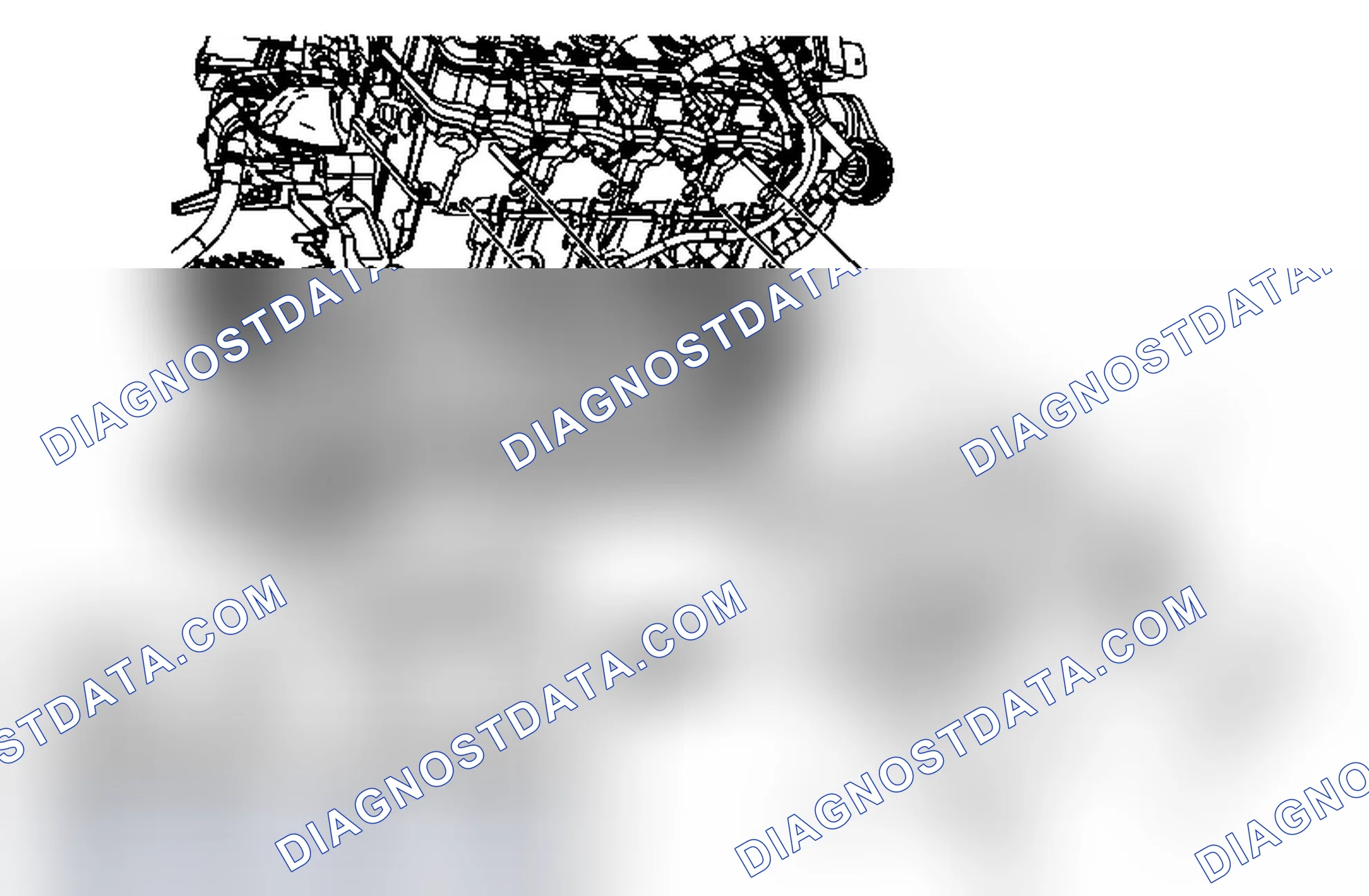 Scheme 2: Exhaust Manifold Replacement - Right Side (Diesel)