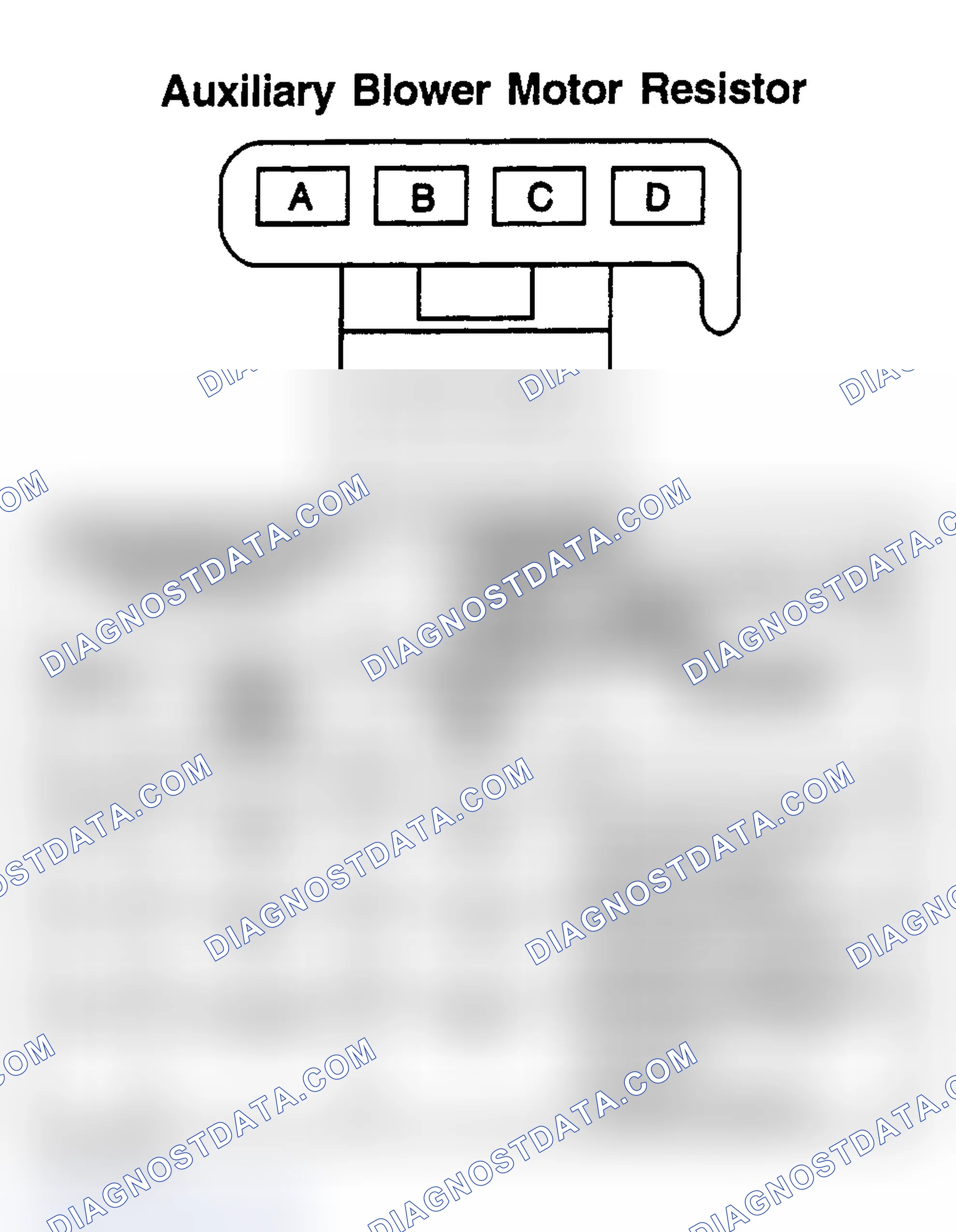 Scheme 42: AUXILIARY BLOWER MOTOR RESISTOR