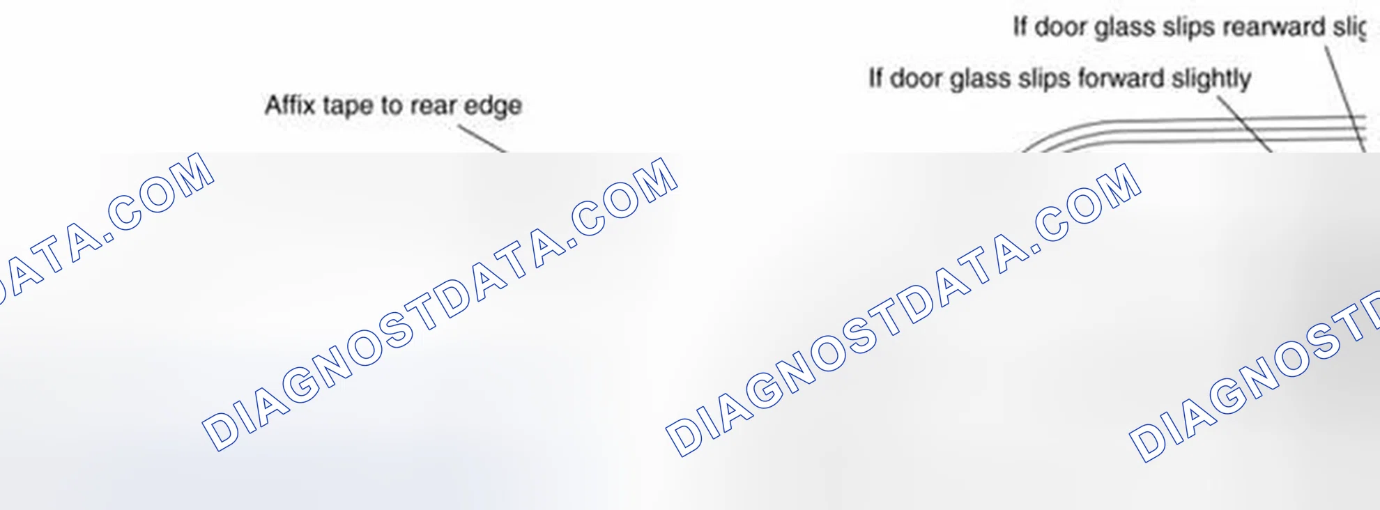 Scheme 5: Identifying Affix Tape To Rear Edge And Speed Change Position