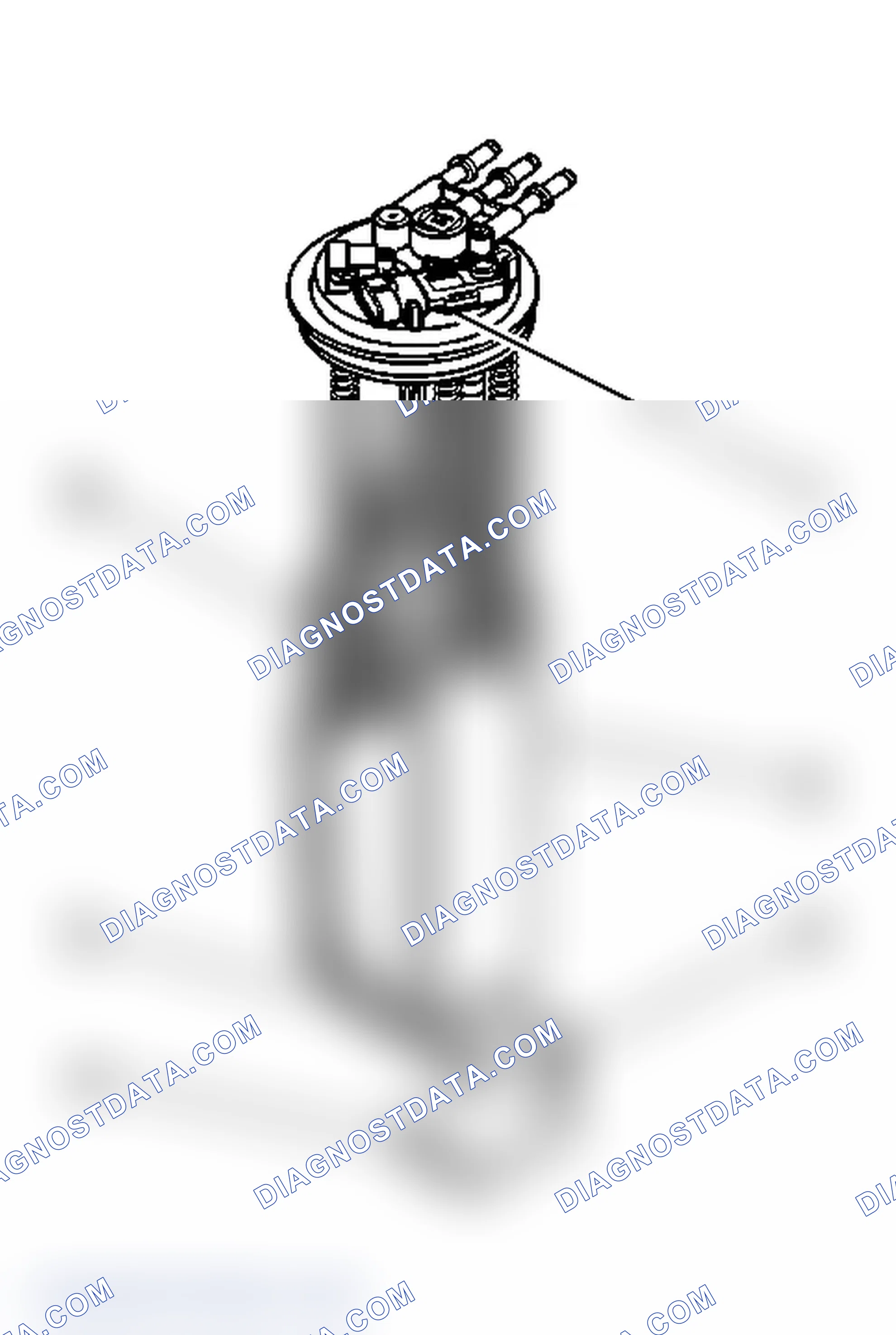 Scheme 447: Fuel Sender Assembly