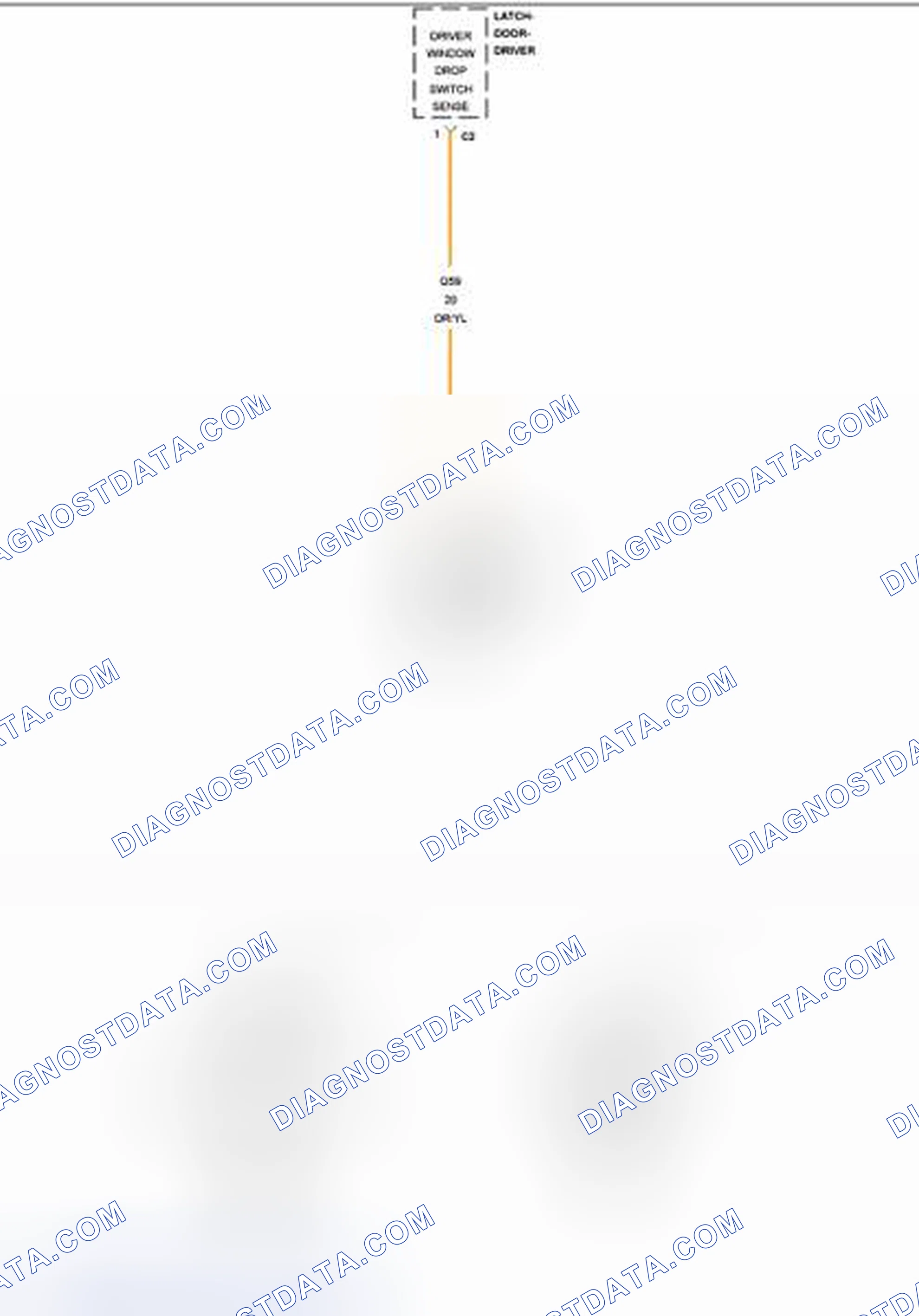 Scheme 354: B18D5-DRIVER DOOR PAWL SWITCH STUCK