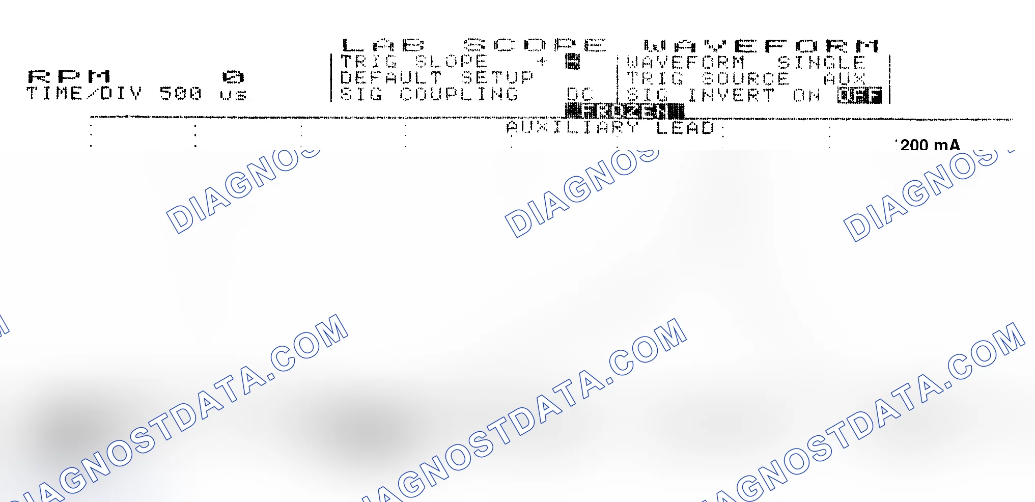 Scheme 17: Single Injector w/Normal Current Flow - Current Pattern