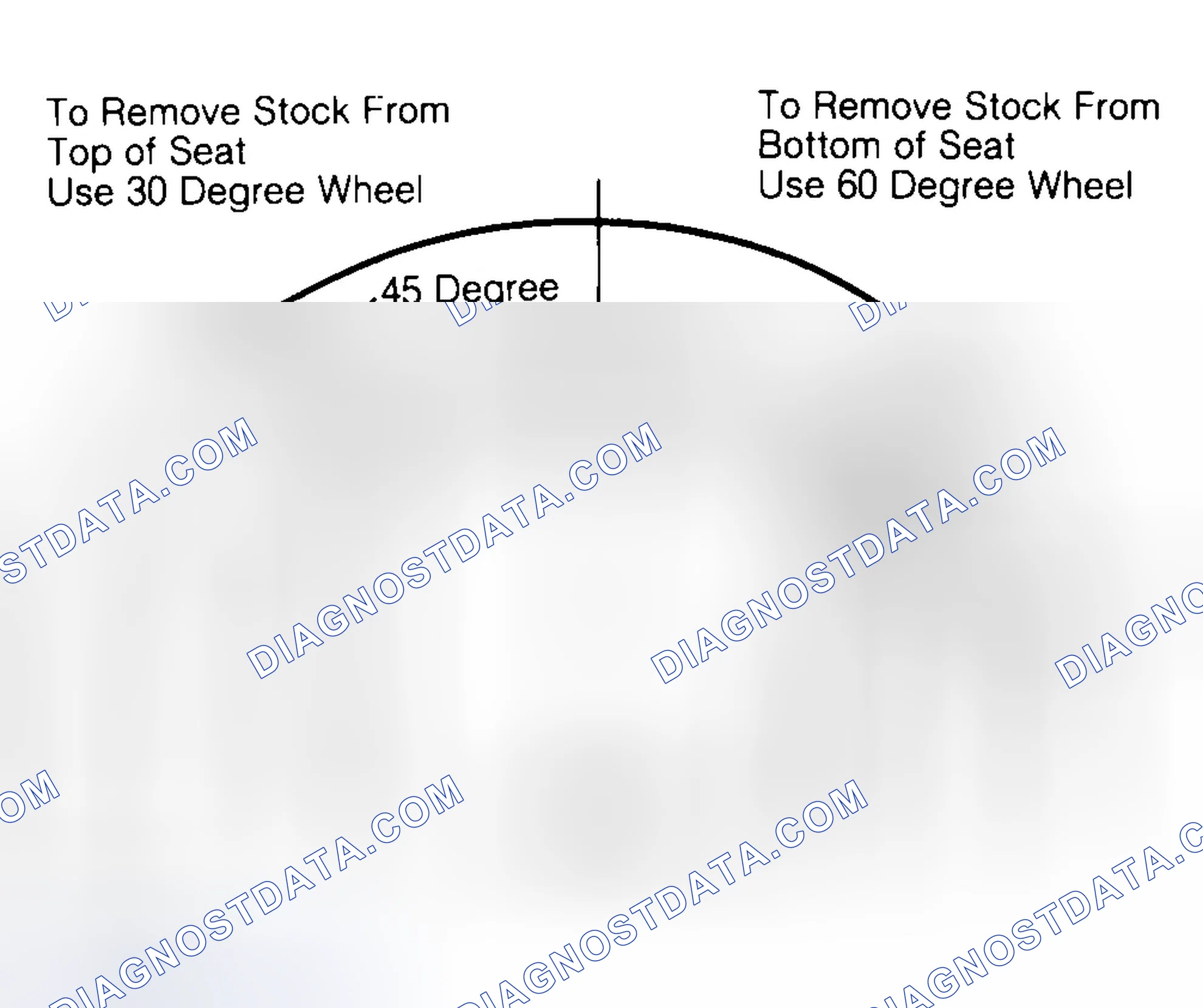 Scheme 19: Adjusting Valve Seat Width