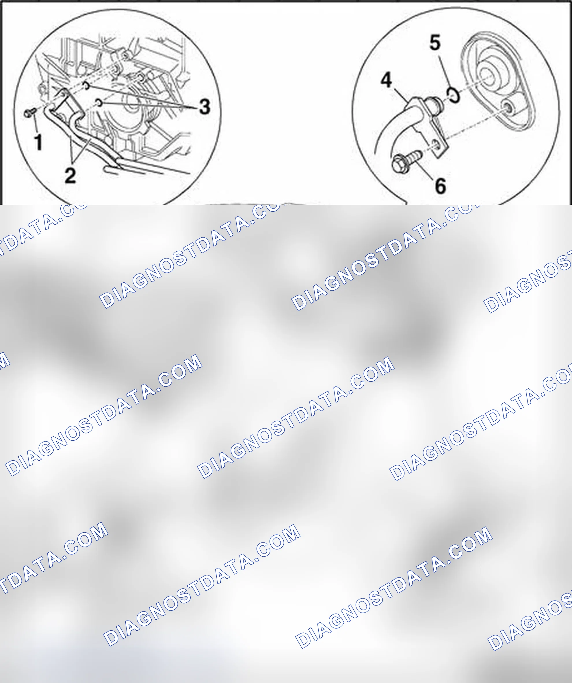 Scheme 1391: ATF lines, ATF cooler and auxiliary ATF filter (vehicles with 6-cyl. gasoline engine)